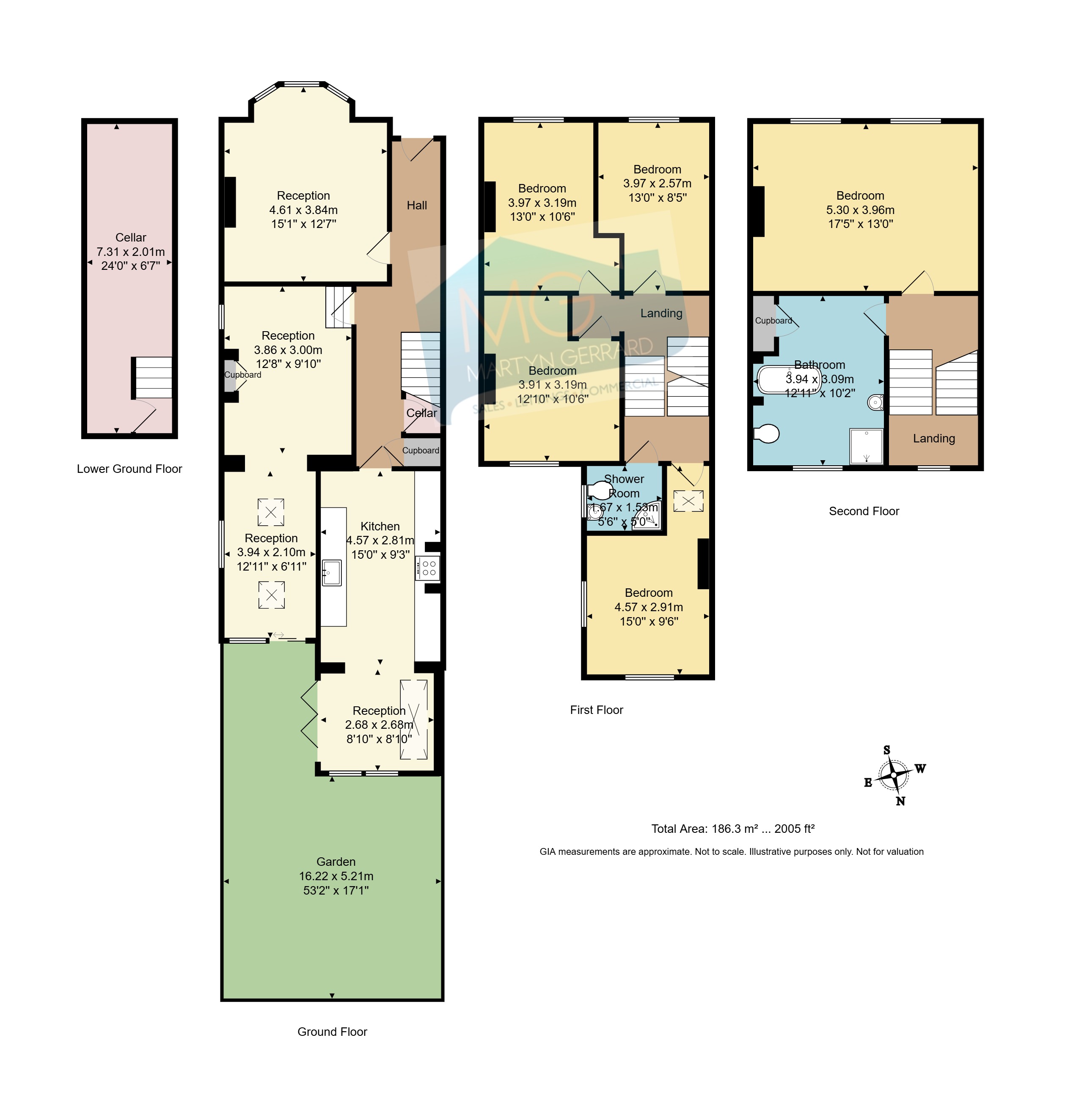 Palace Road, Crouch End floorplan