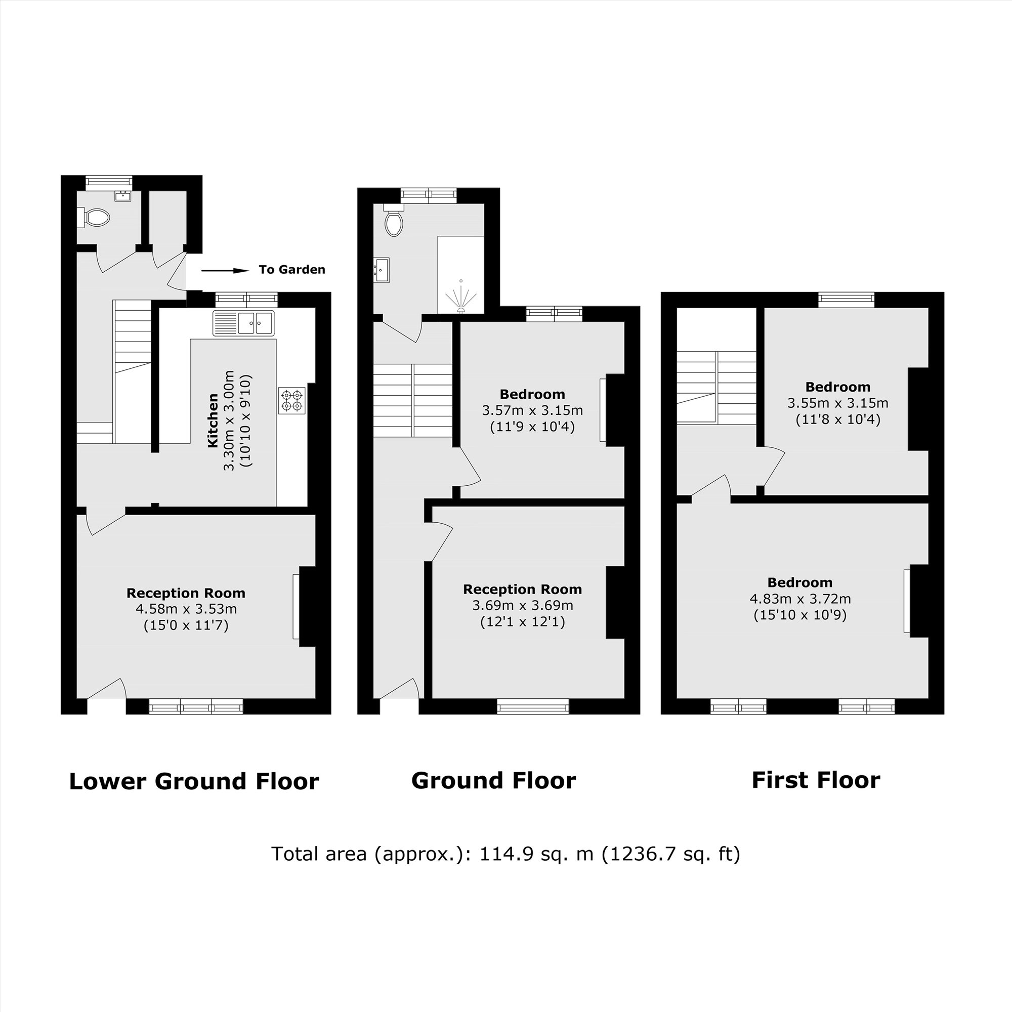 33, Mehetabel Road, London floorplan