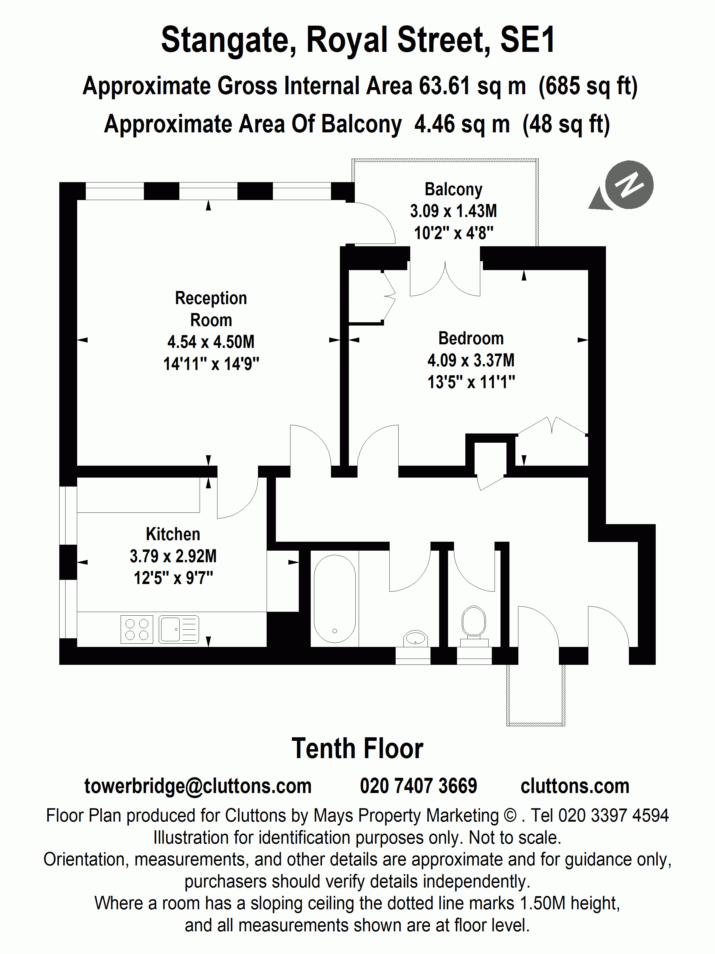 Royal Street, London floorplan