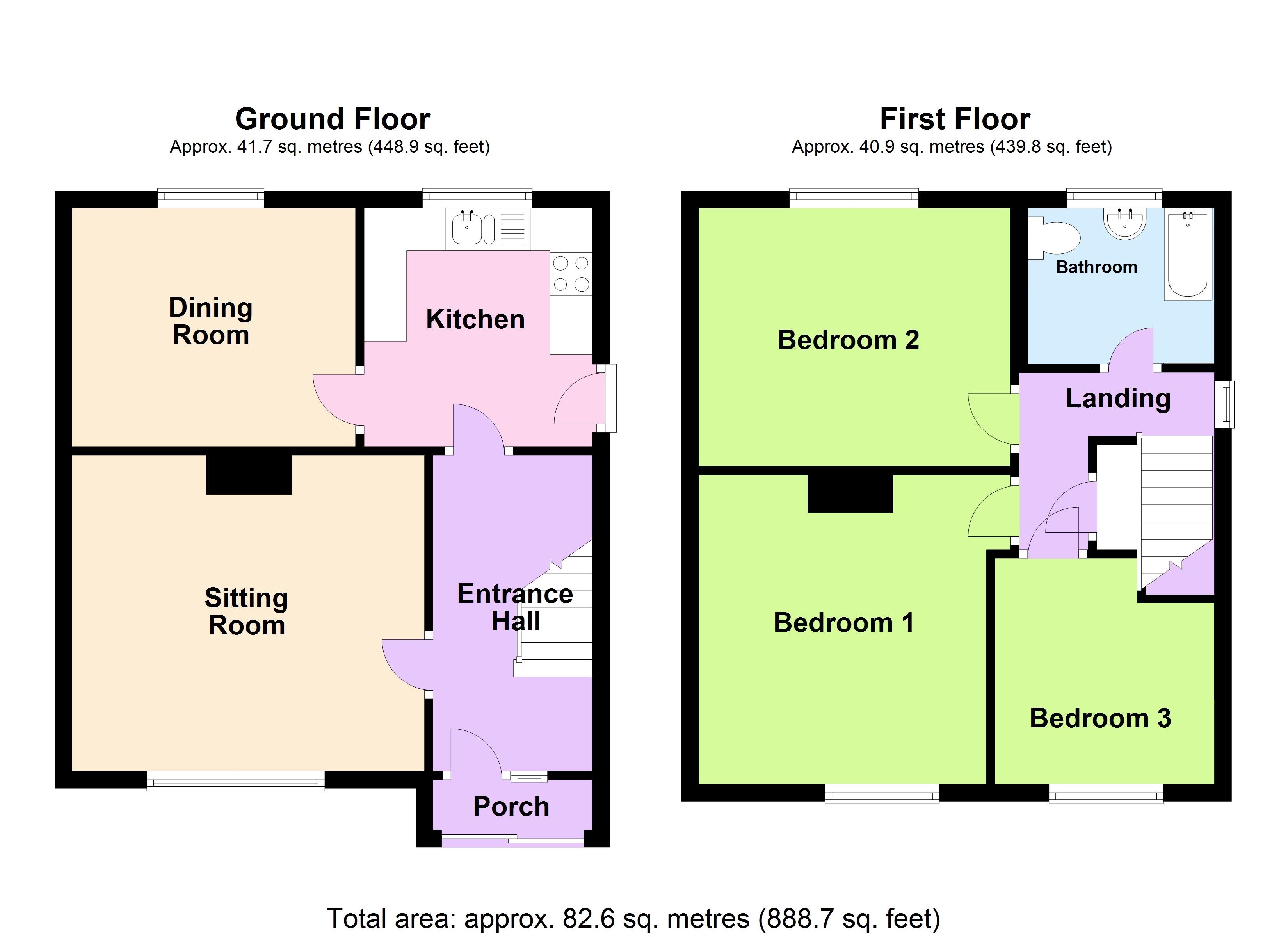 22, Crocus Close, Ipswich, Ipswich, Suffolk, IP2 floorplan