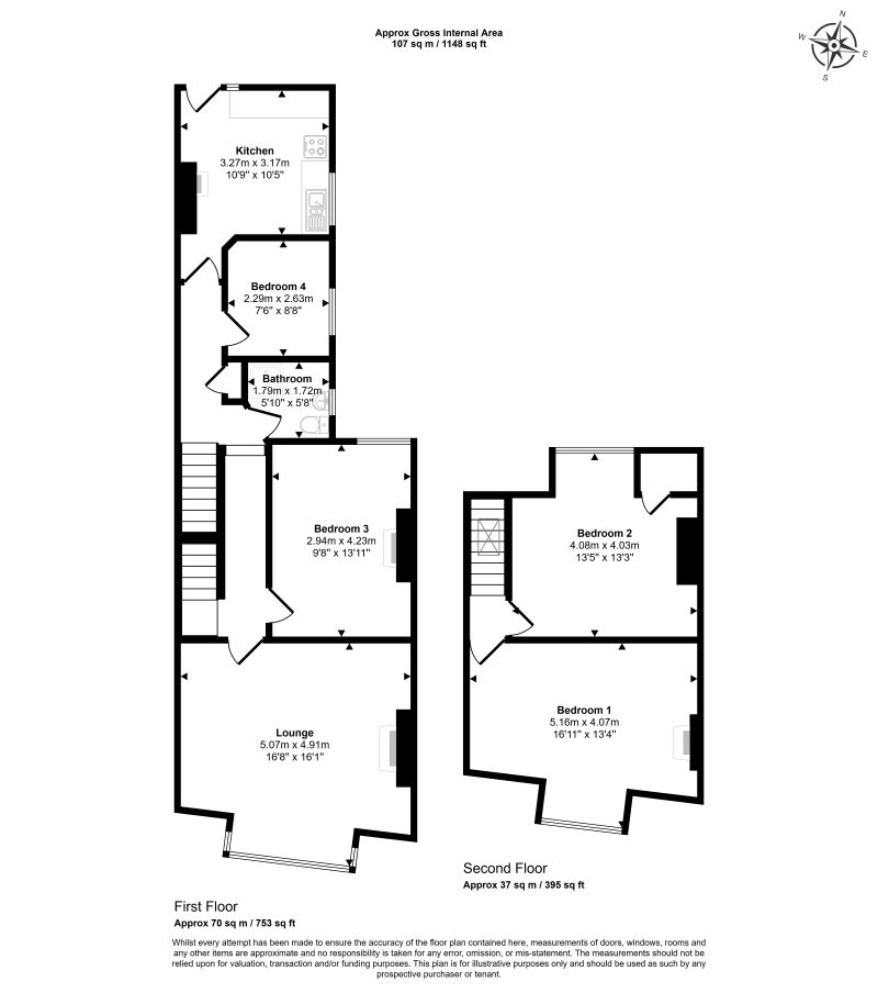 325A, London Road, Westcliff-on-Sea floorplan