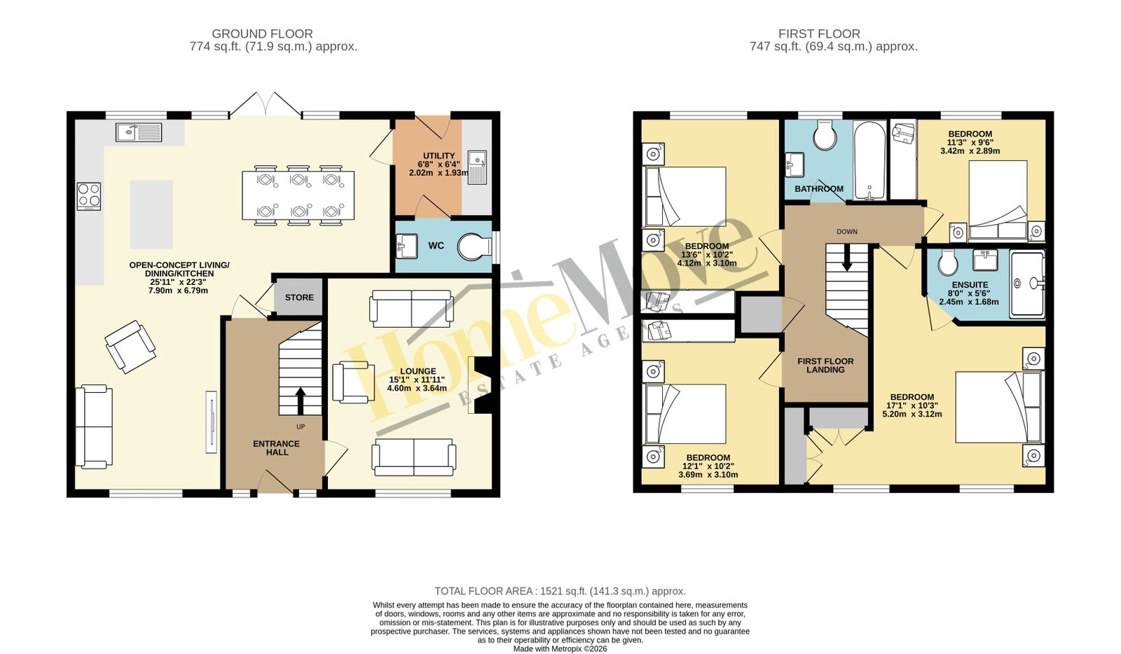 17, Bandy Lane, Derby floorplan