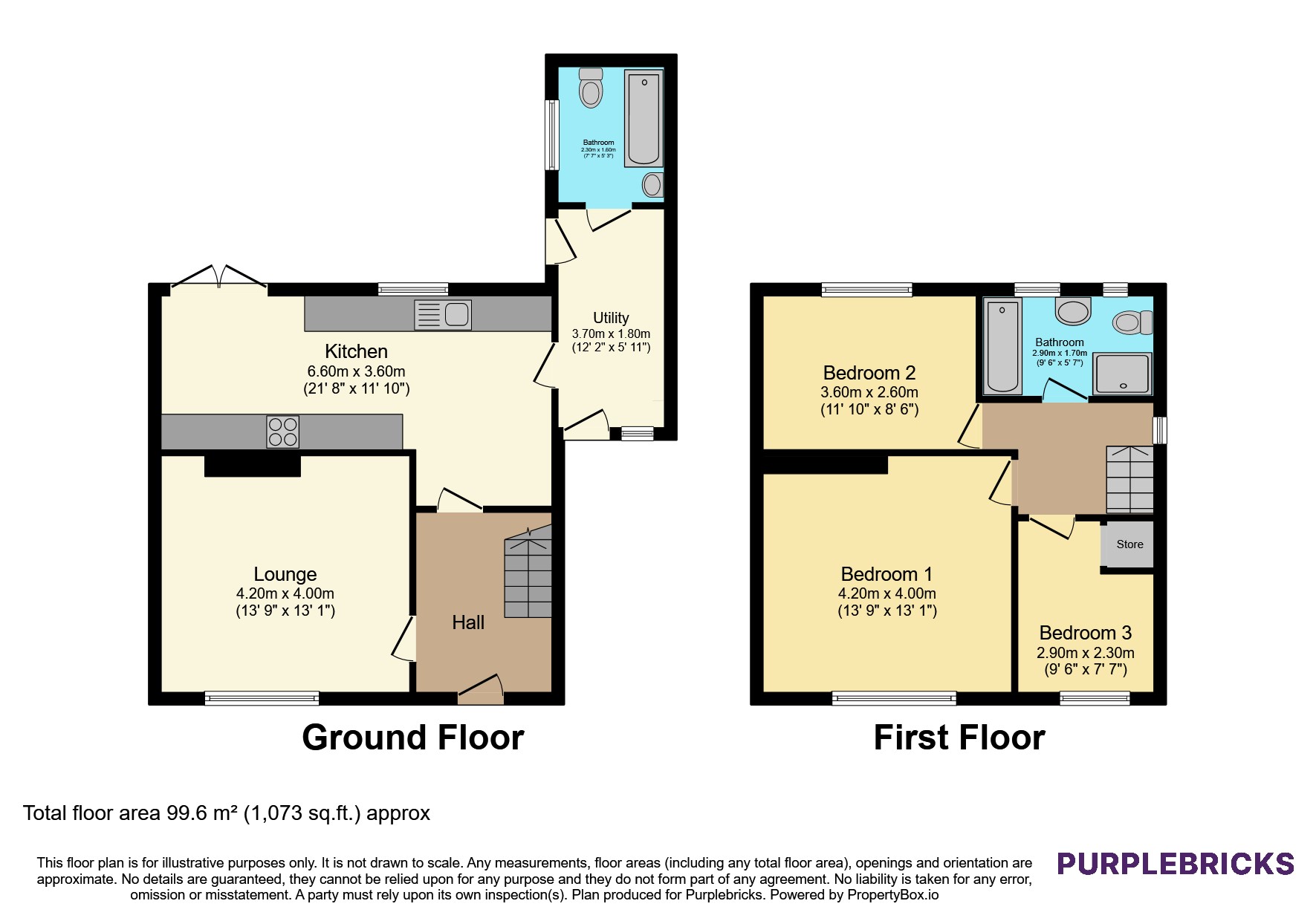 76, Hutton Avenue, Darlington floorplan