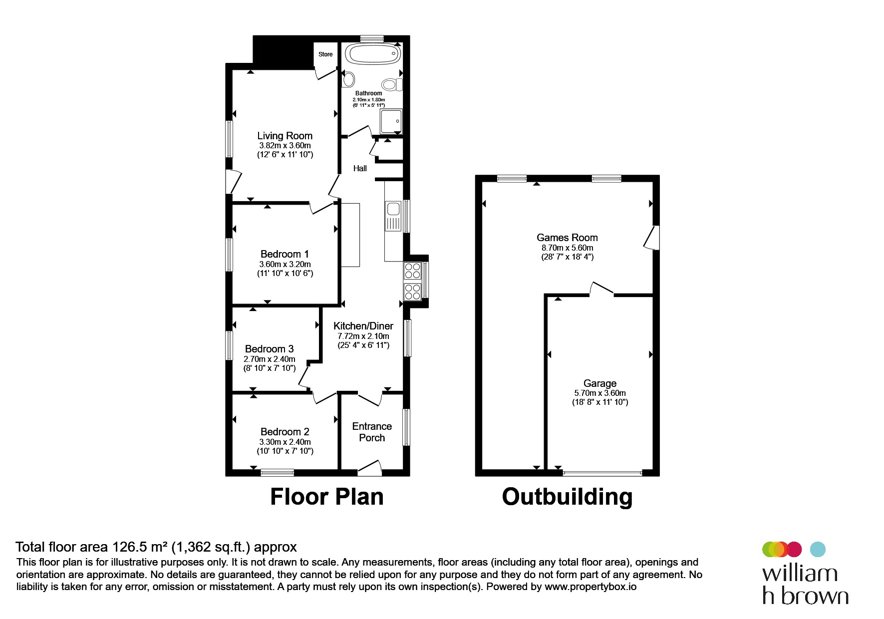 1, Hedingham Road, Halstead floorplan