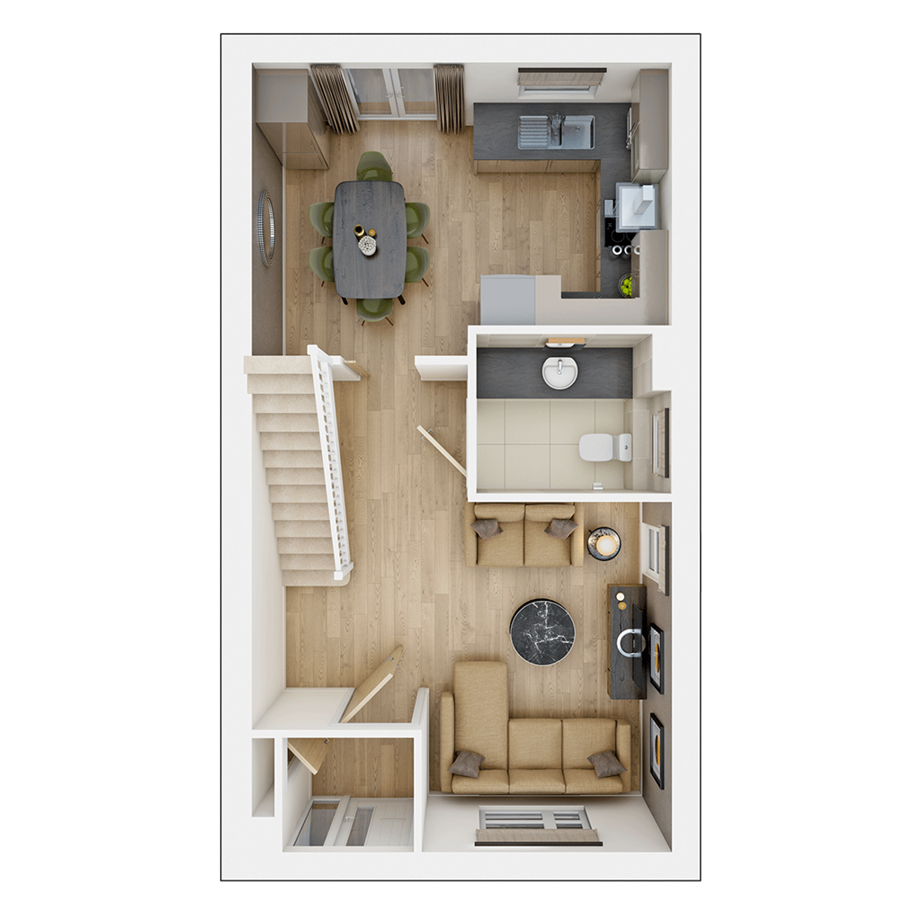 The Brambleford - Plot 60, Woven Oaks, Comberton Road, Kidderminster floorplan