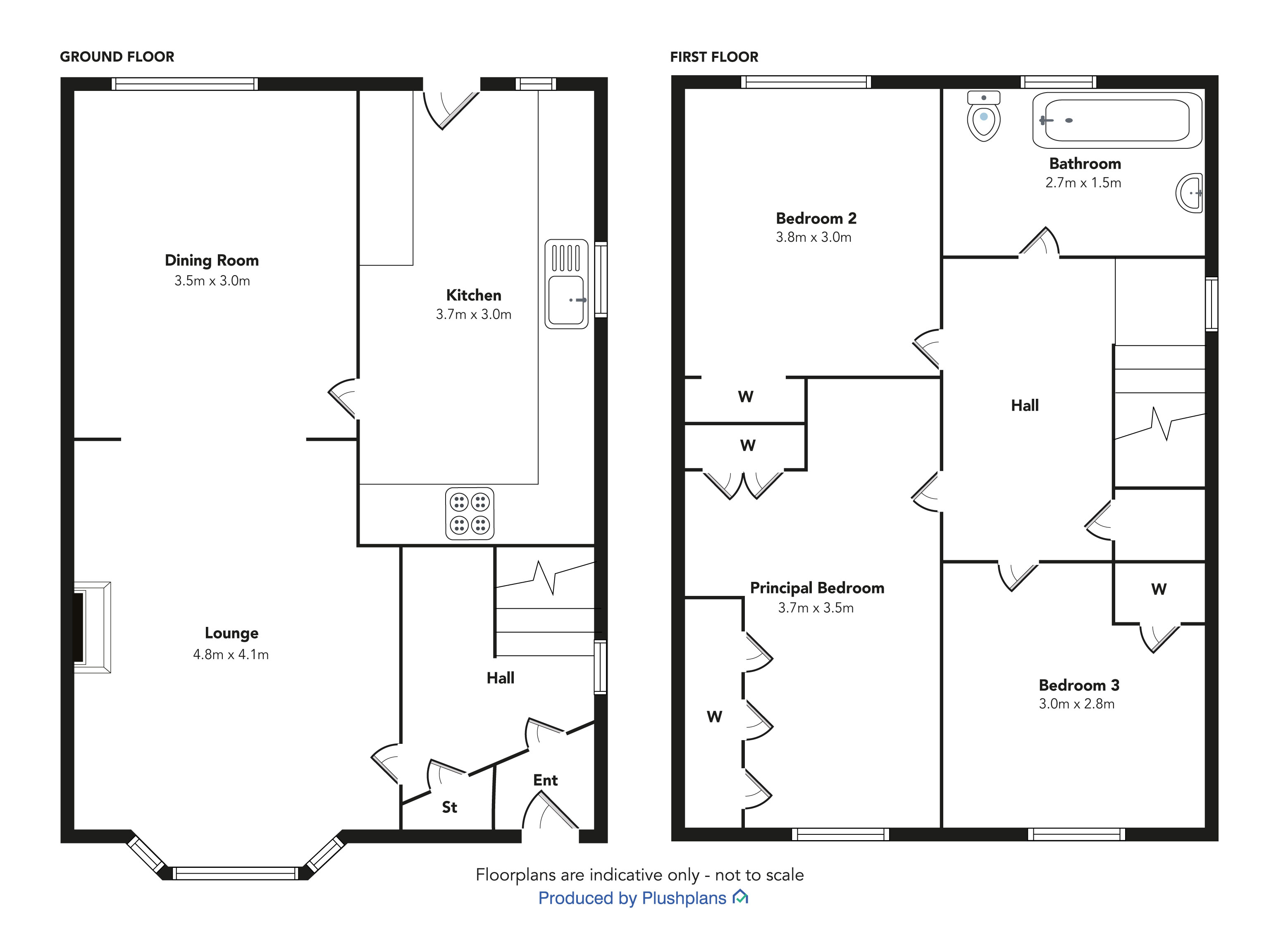 26, Corsebar Drive, Paisley floorplan