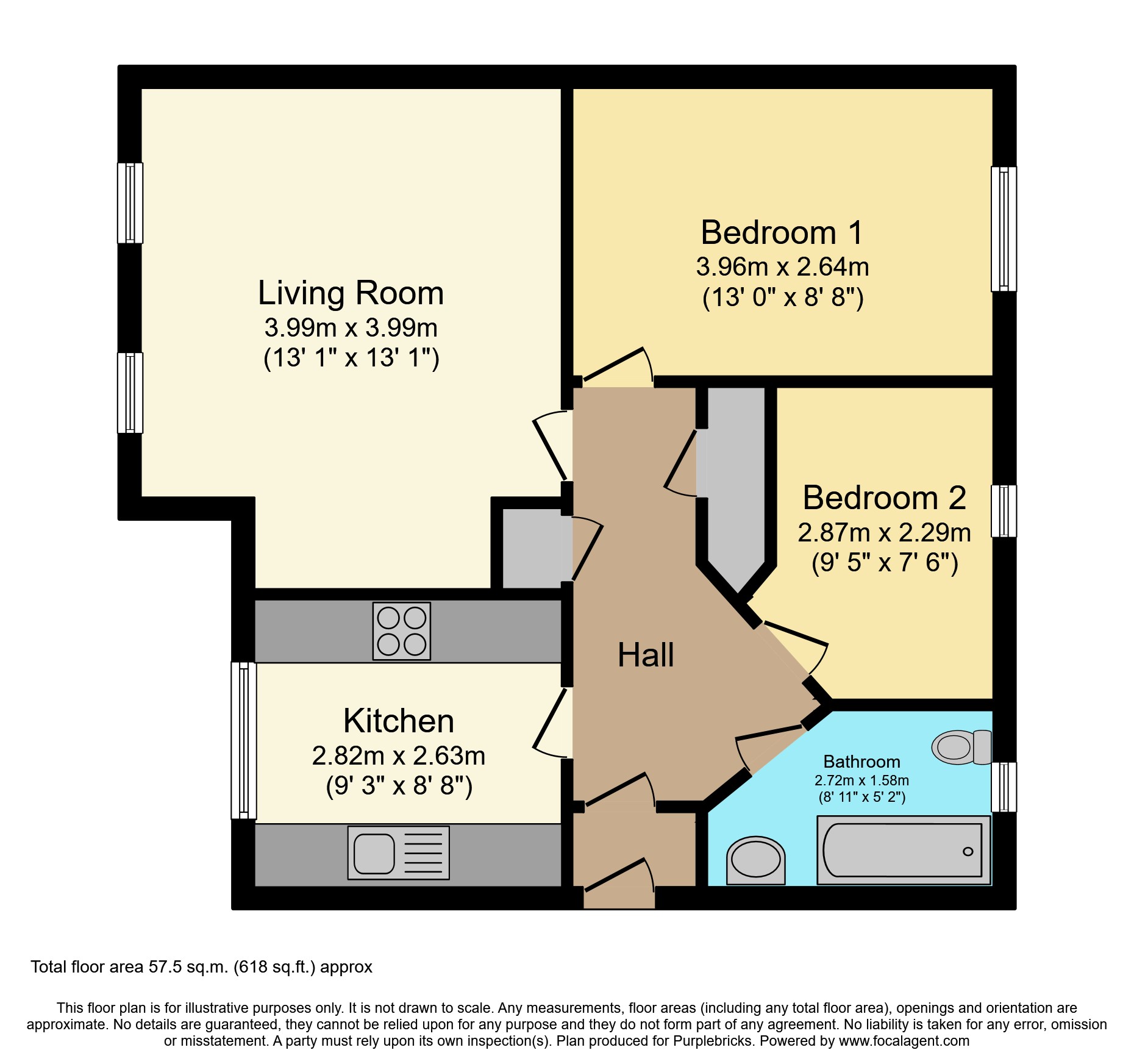 Park Road, Ilkeston DE7, 2 bedroom flat for sale 64148361 PrimeLocation