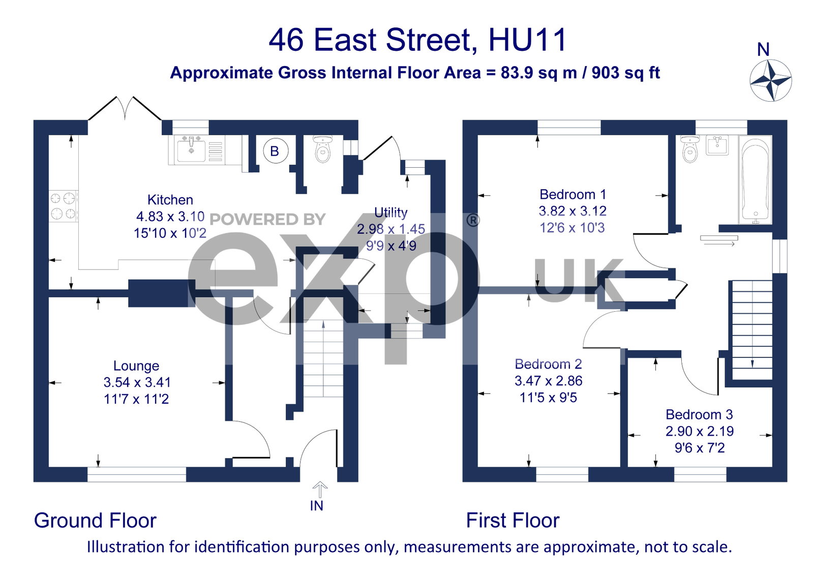46, East Street, Beverley floorplan