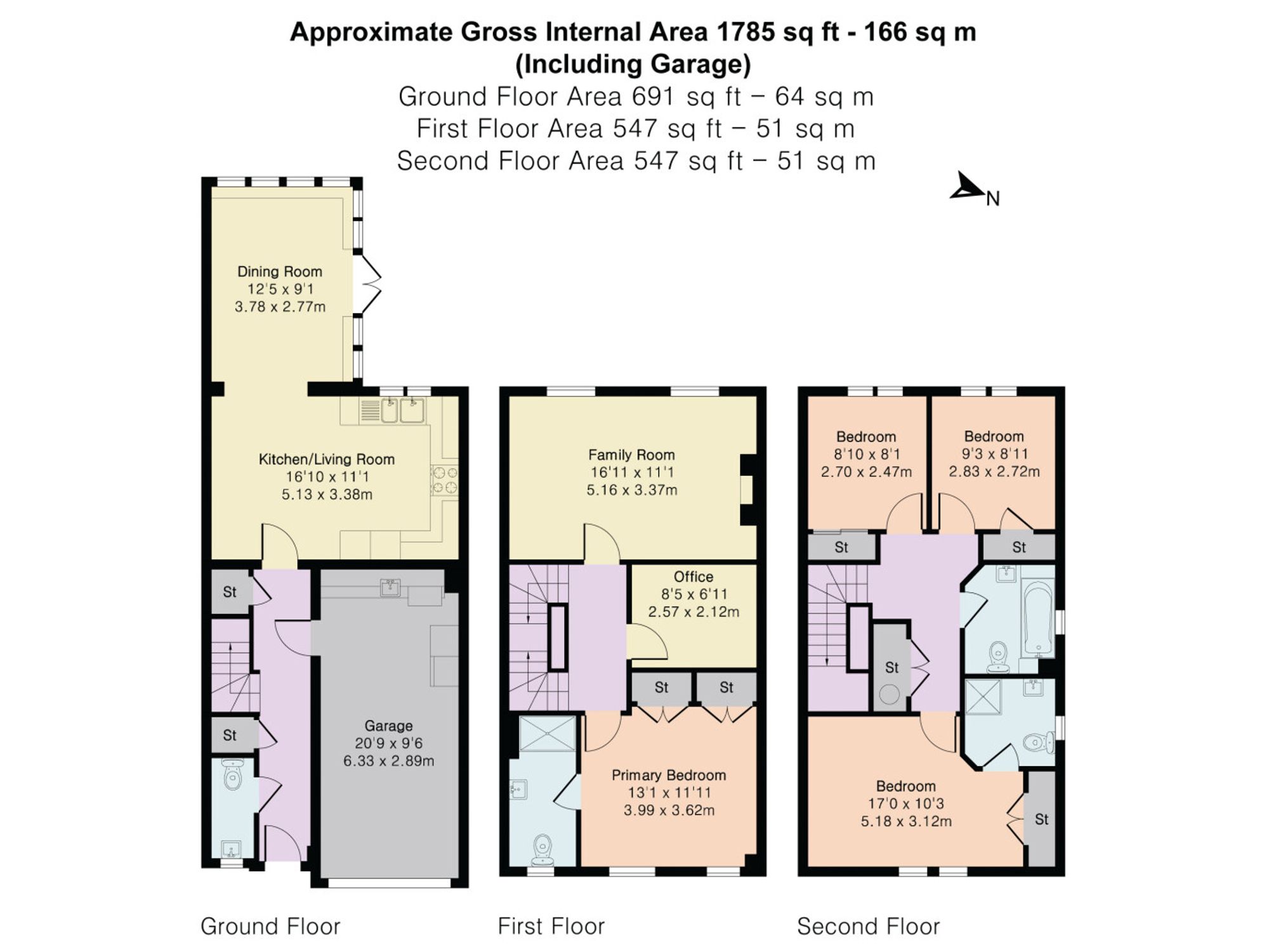 10, Stone Meadow, Oxford, OX2 floorplan