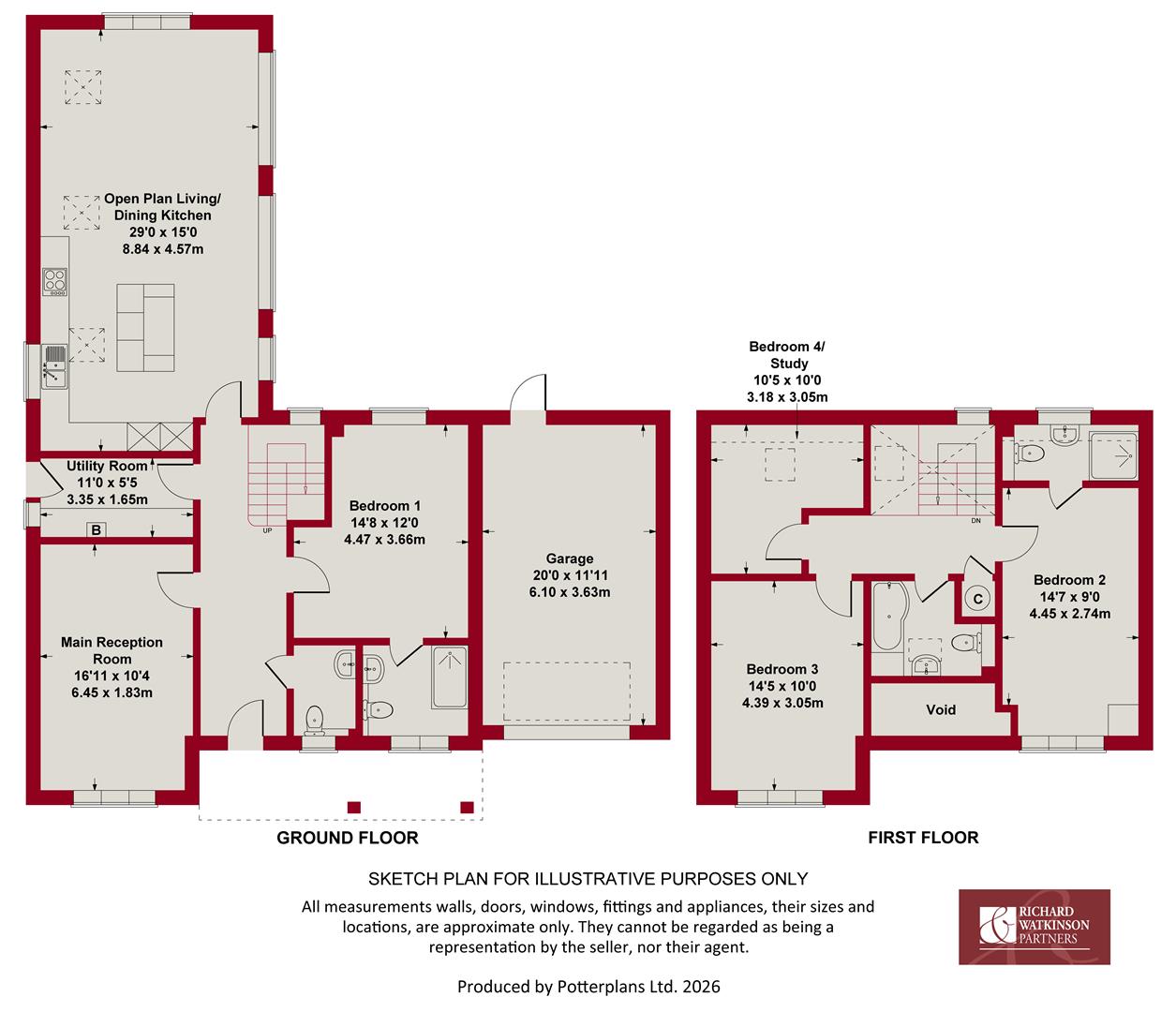 3, Green Lane, Nottingham floorplan