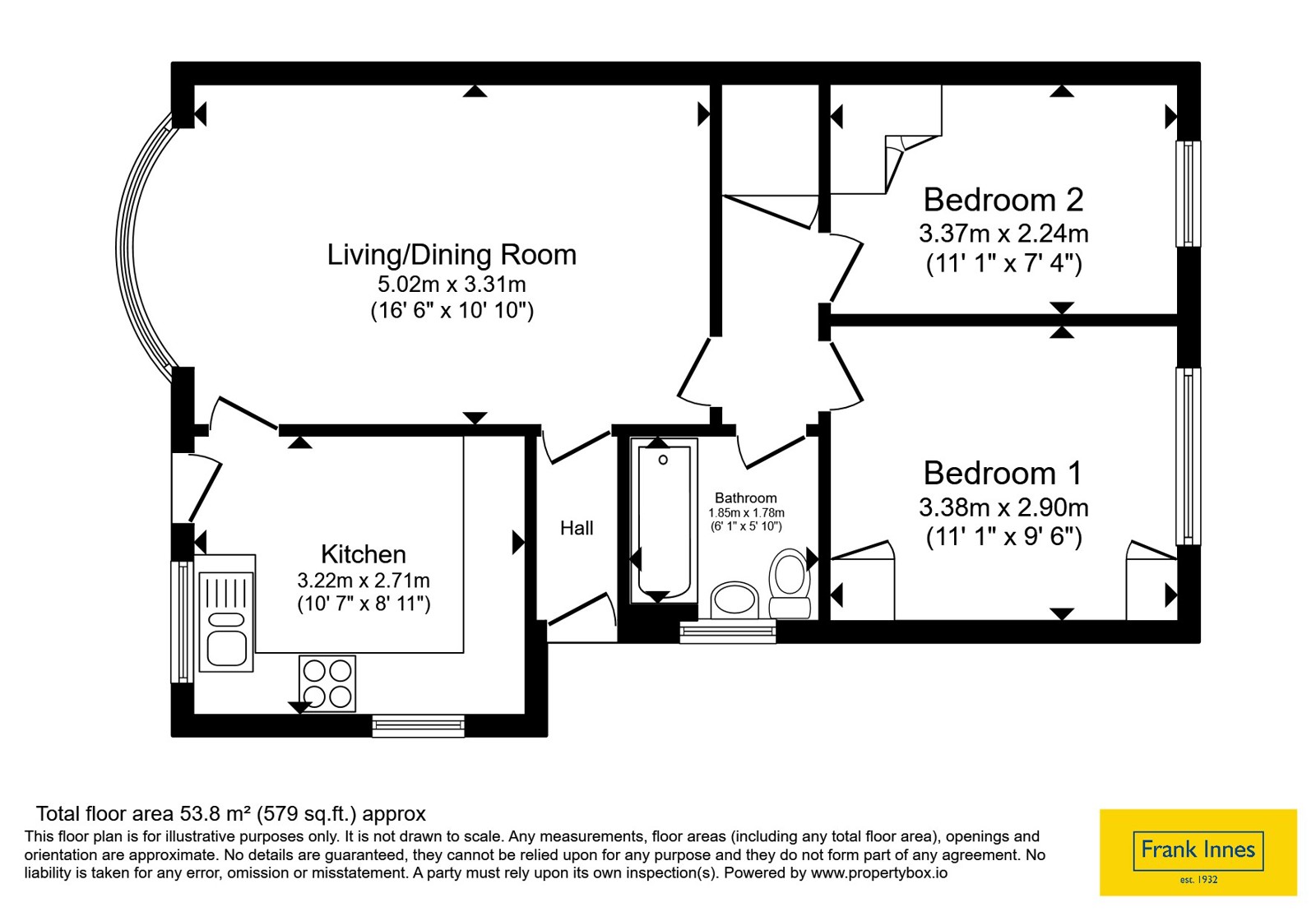 27, Doles Lane, Derbyshire floorplan