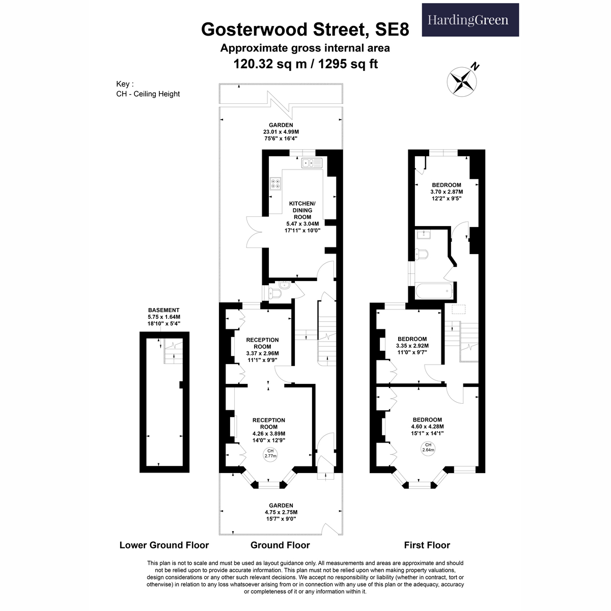 68, Gosterwood Street, London floorplan