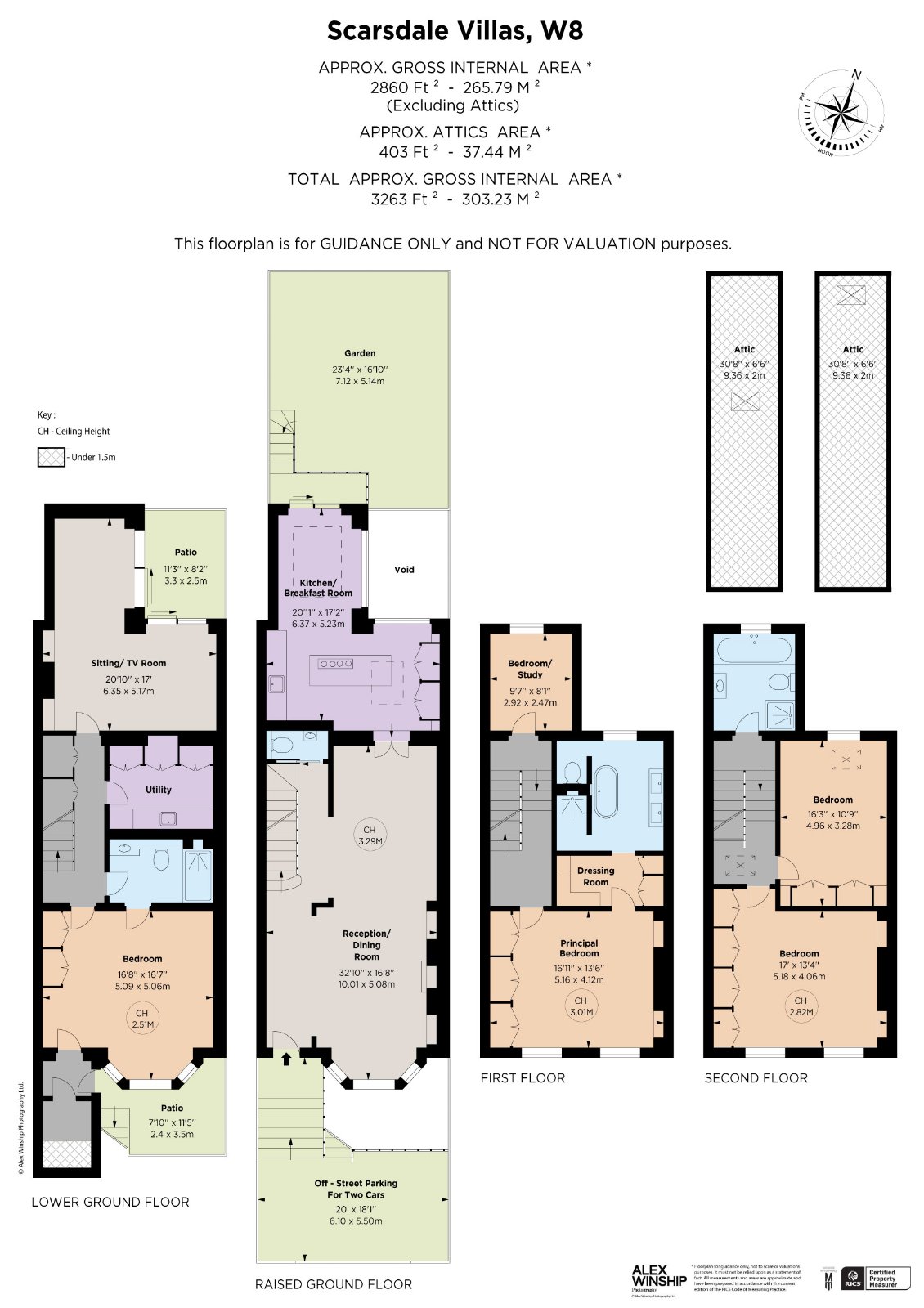 42, Scarsdale Villas, London floorplan