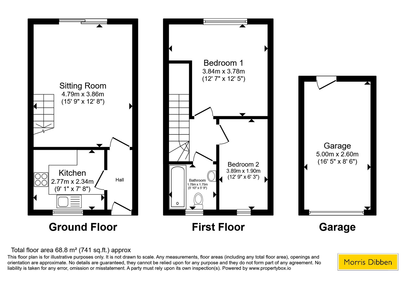 33, Kingfisher Close, Hampshire floorplan