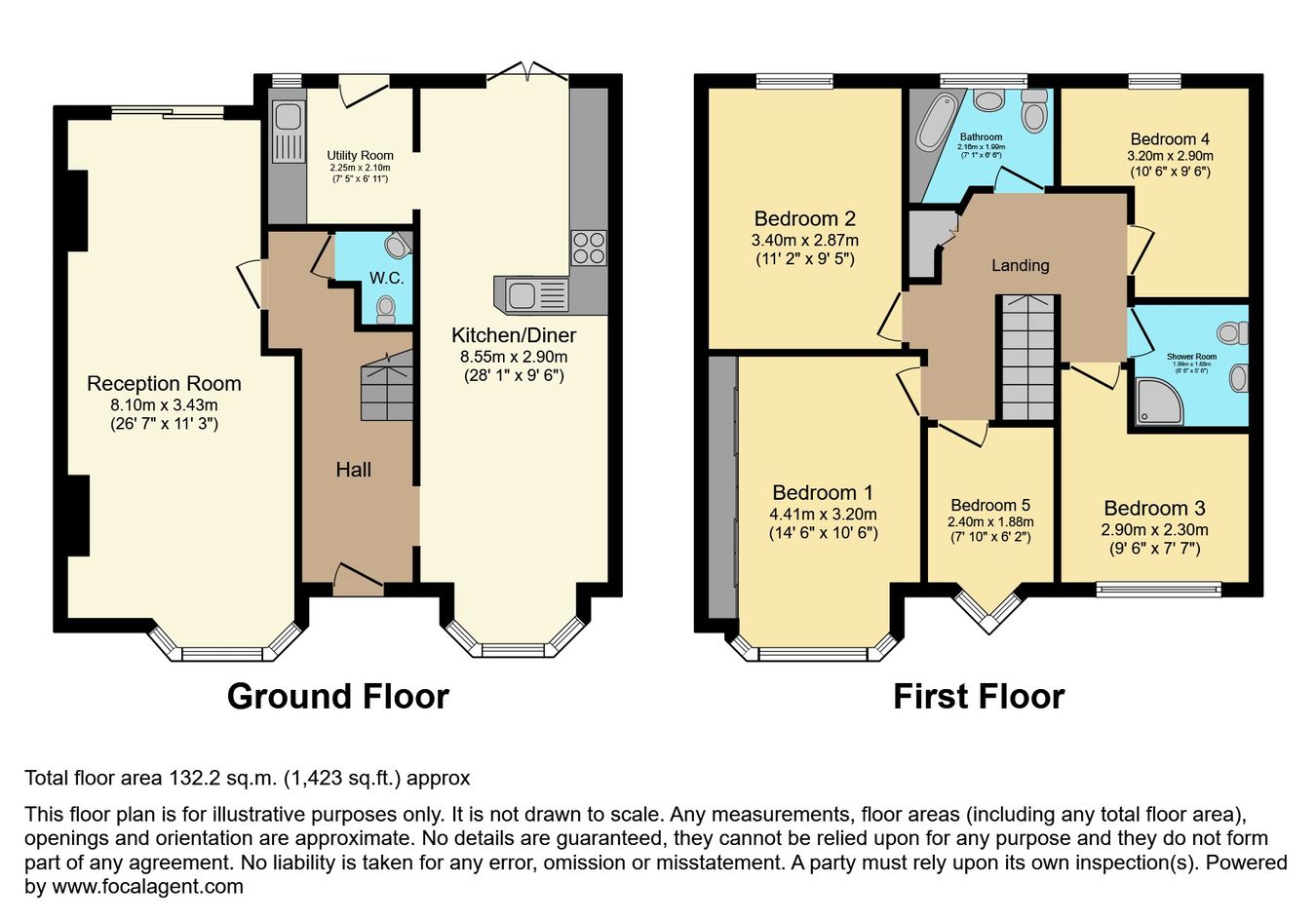 325, Carterhatch Lane, Enfield floorplan