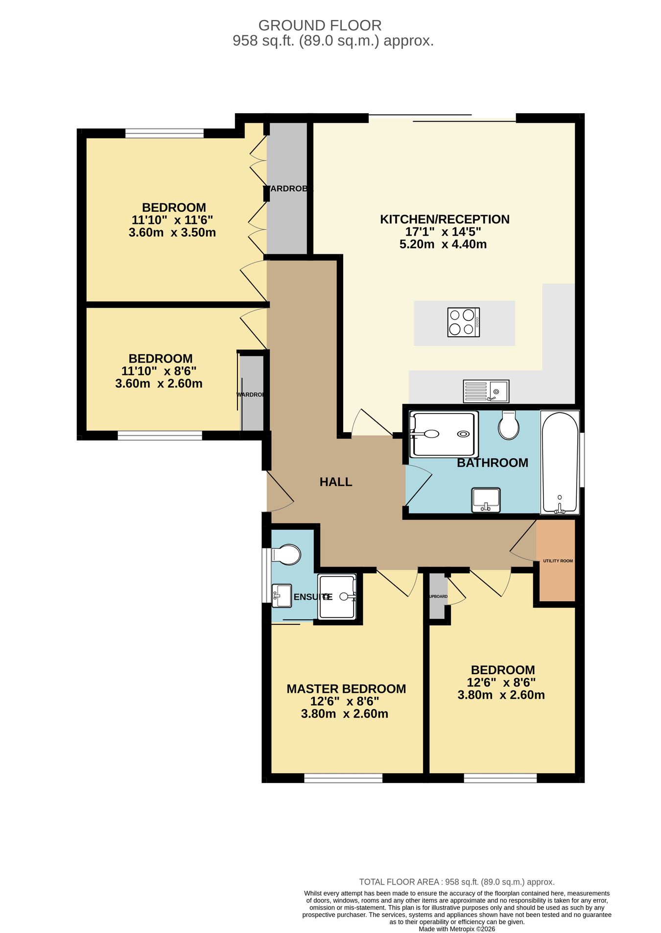 4, The Ridings, Bexhill-on-Sea floorplan