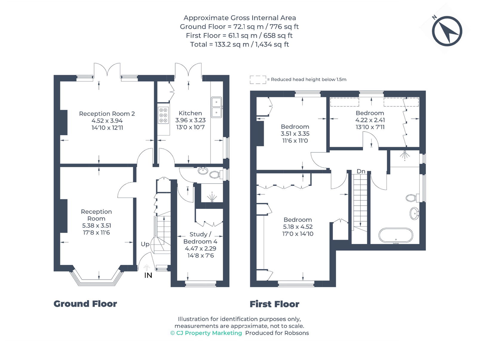 22, Highfield Way, Rickmansworth floorplan