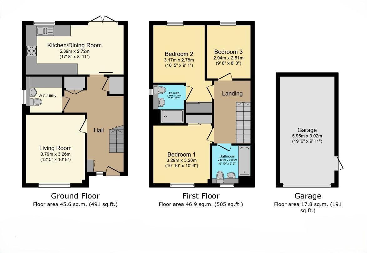 8, The Links, Stourport-on-Severn floorplan