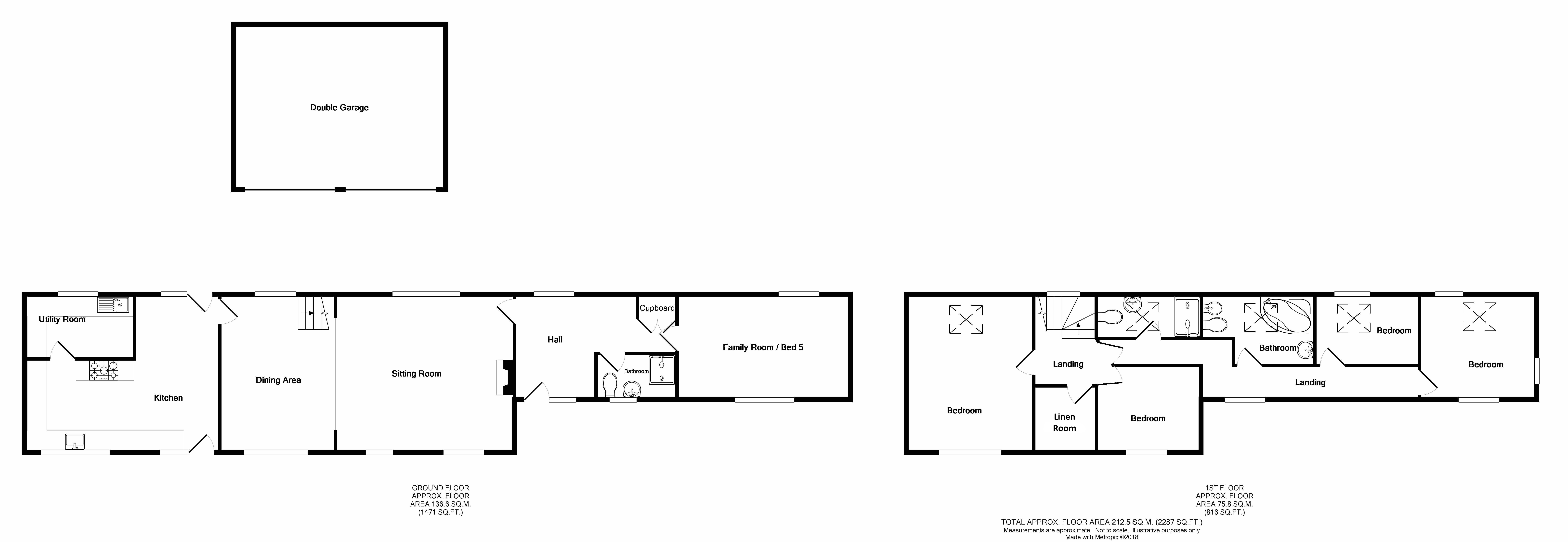 5 Bedrooms Detached house for sale in Hallfieldgate Lane, Shirland, Alfreton, Derbyshire DE55