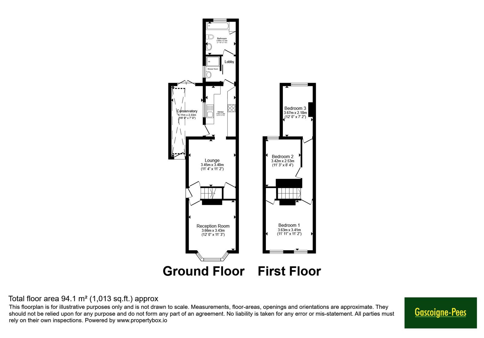 106, Anyards Road, Surrey floorplan