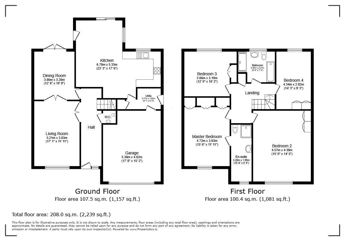 2, Ribbledale Close, Mansfield floorplan