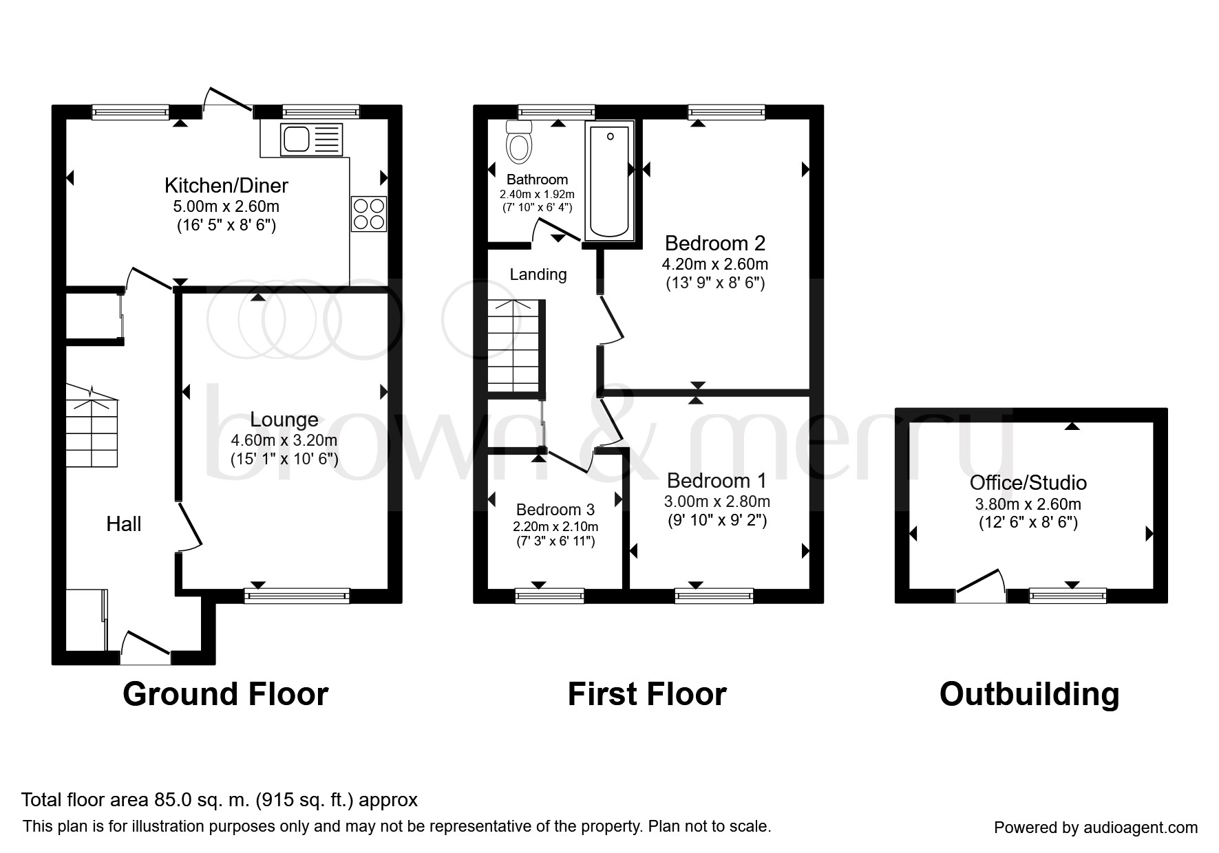 3 Bedrooms Terraced house for sale in Kingsley Walk, Tring HP23