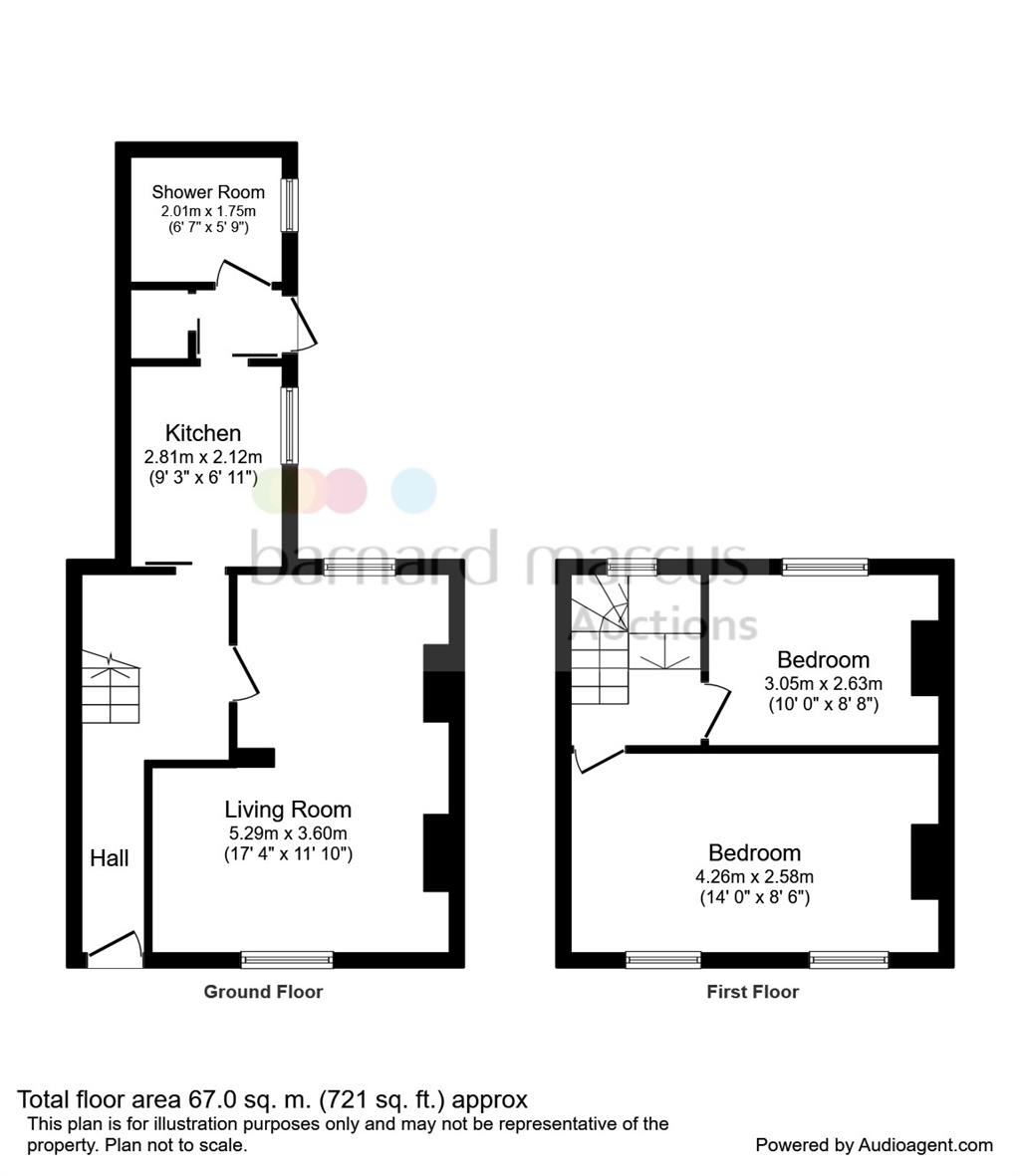 2 Bedrooms Terraced house for sale in Randall Place, London SE10