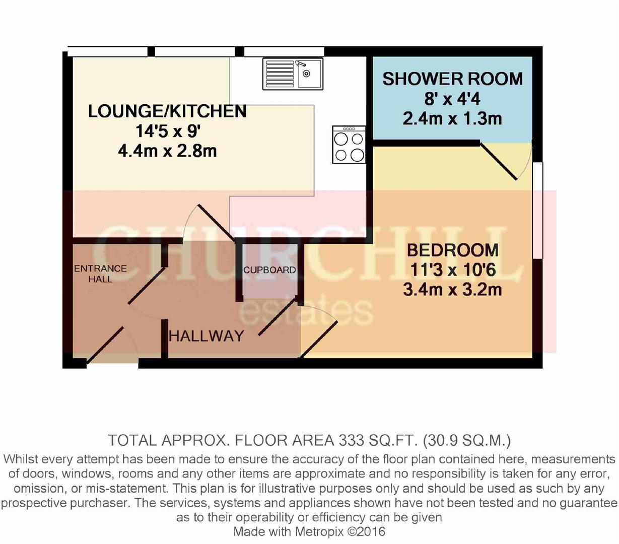 28, Quant Building, Walthamstow floorplan