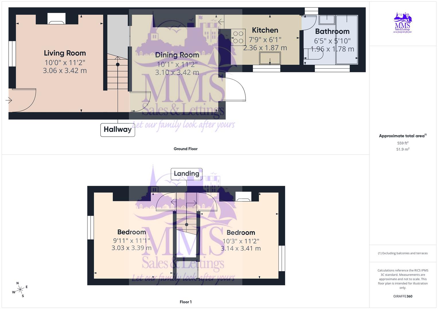 15, West Street, Frindsbury floorplan