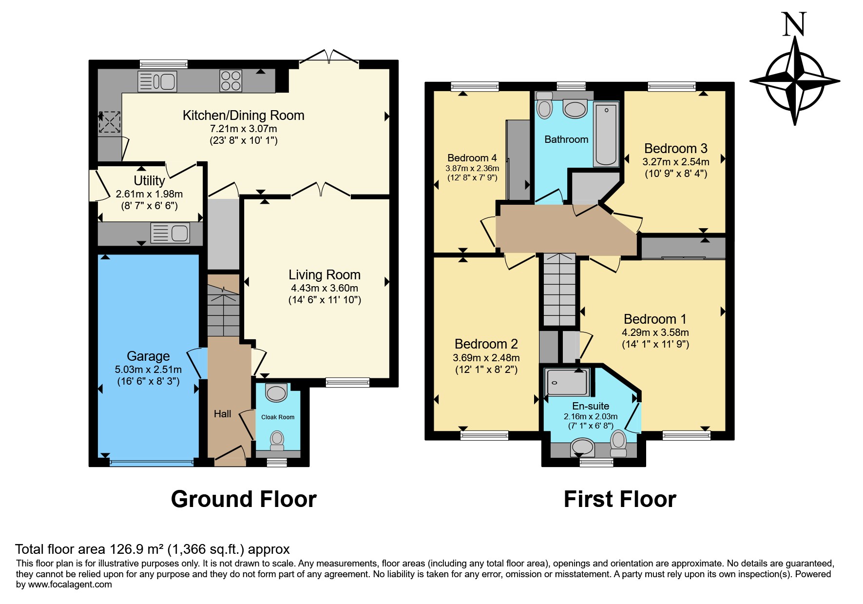 44, Pollarding Drive, Ripley floorplan