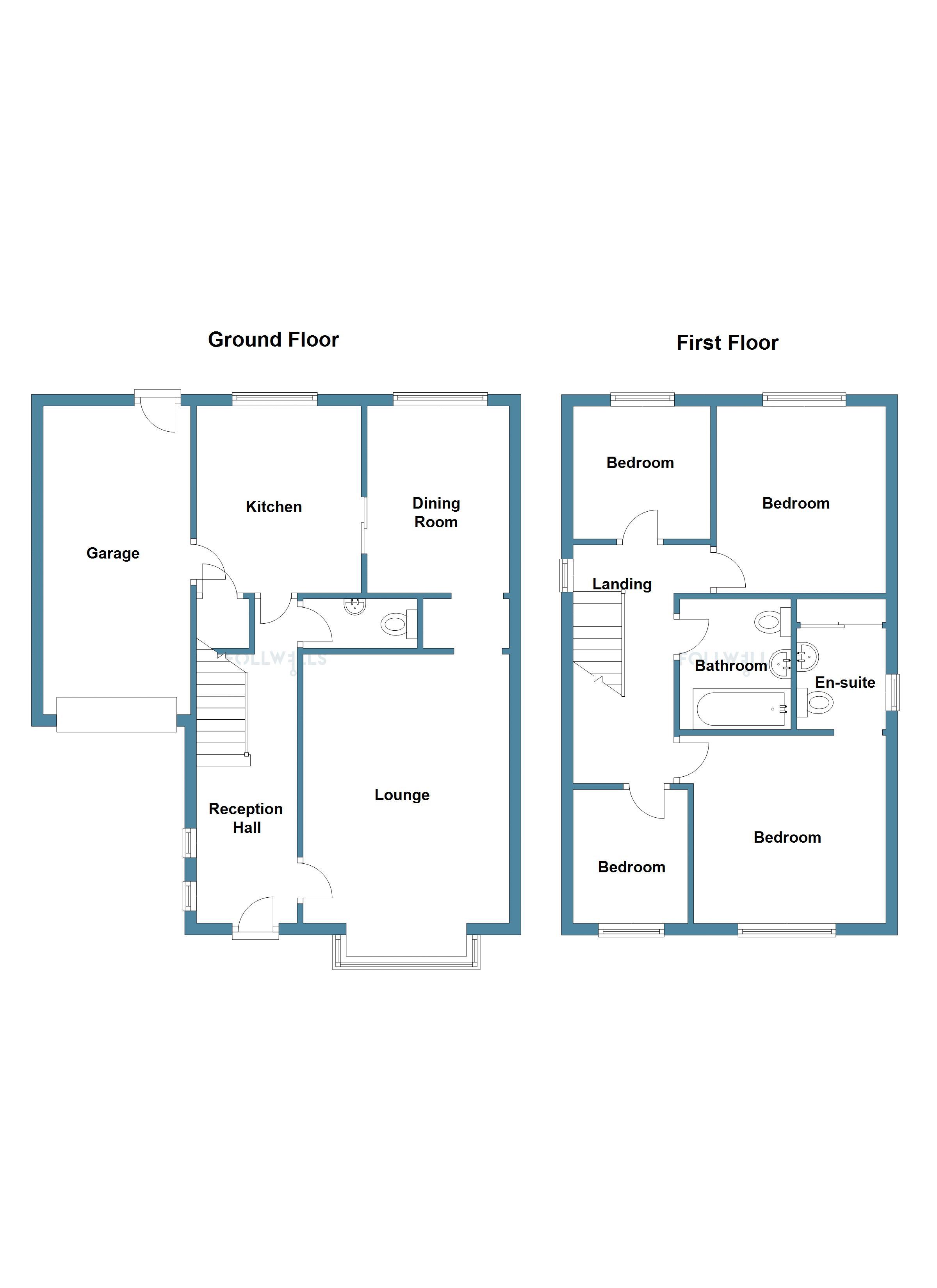 4 Bedrooms Detached house for sale in Lidgate Walk, Clayton, Newcastle-Under-Lyme ST5