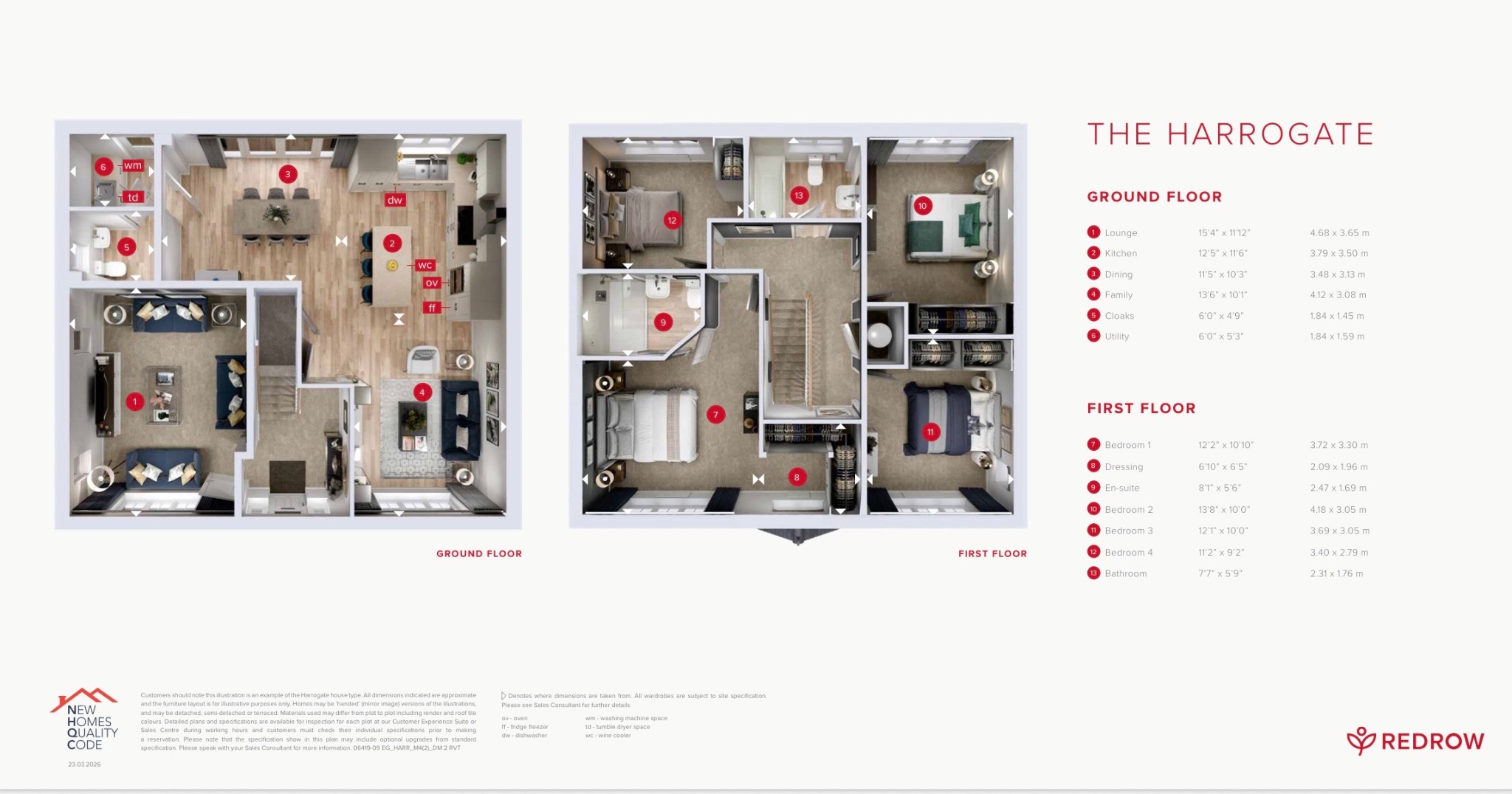 2 De Bary Road, Arden Fields, Bulkington floorplan
