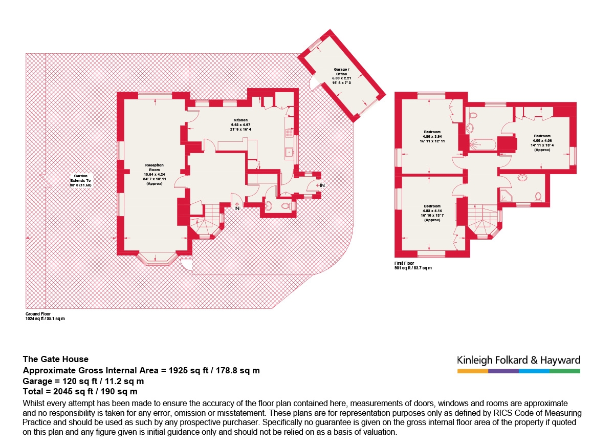 The Gate House,, Shenley Lane, St. Albans floorplan
