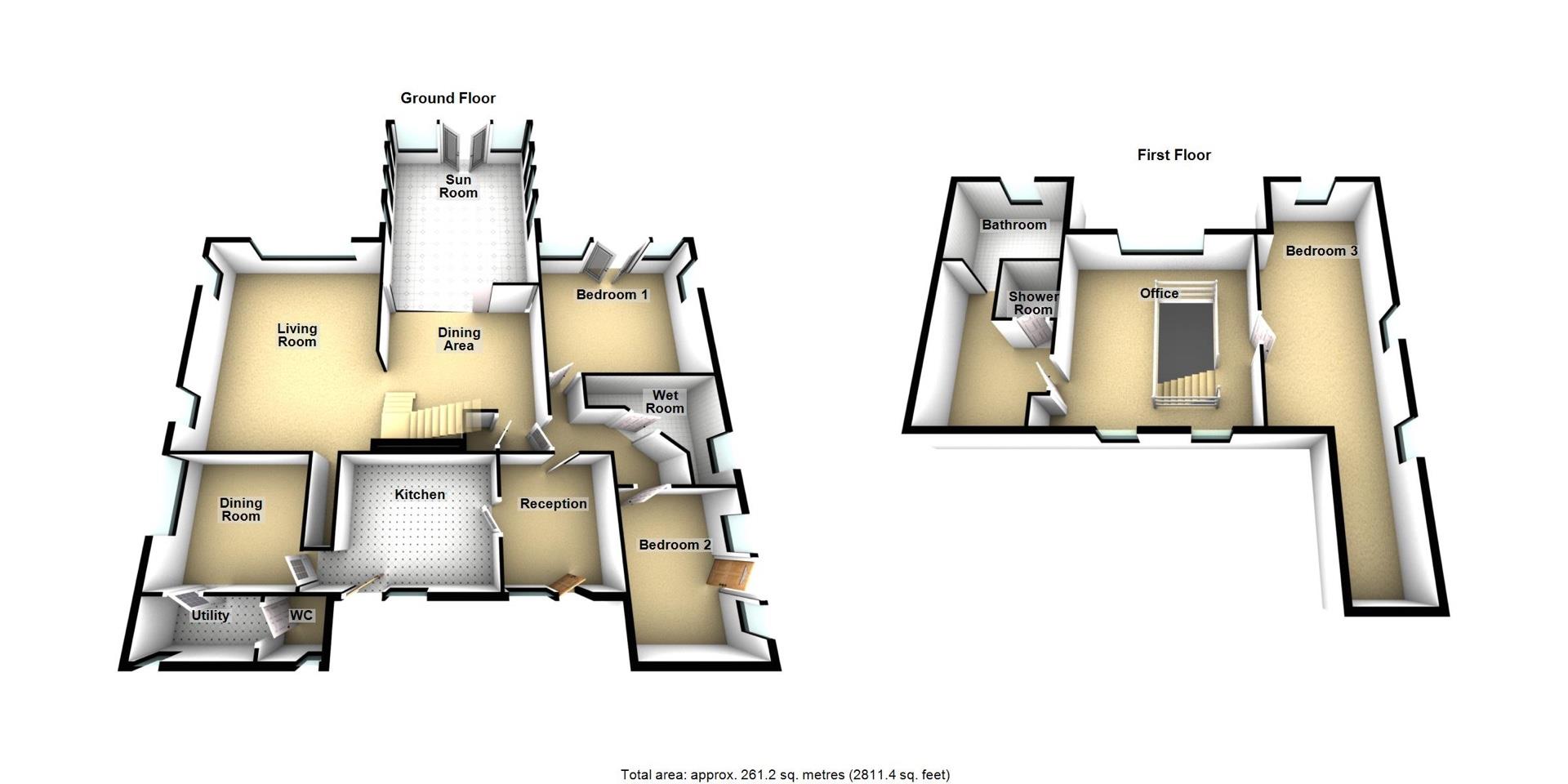 West Holme, Farm Road, Cramlington floorplan