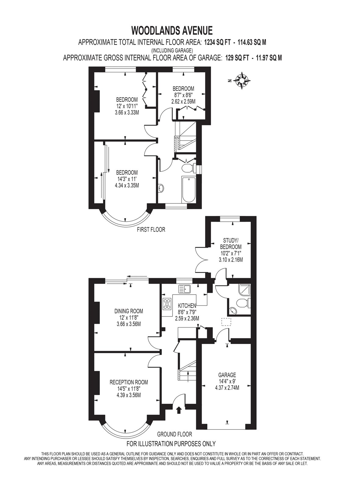 3 Bedrooms Semi-detached house for sale in Woodlands Avenue, Worcester Park KT4