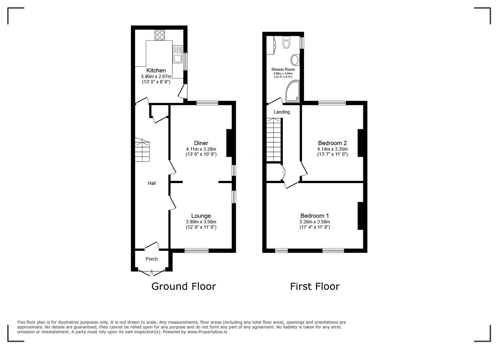Bernard Street, Swadlincote floorplan