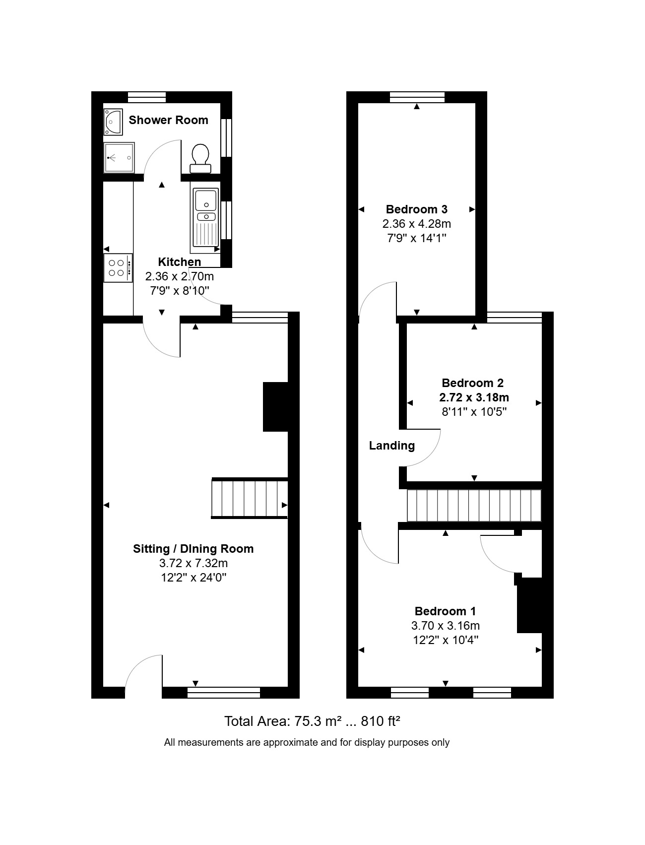 125, Thoday Street, Cambridge floorplan