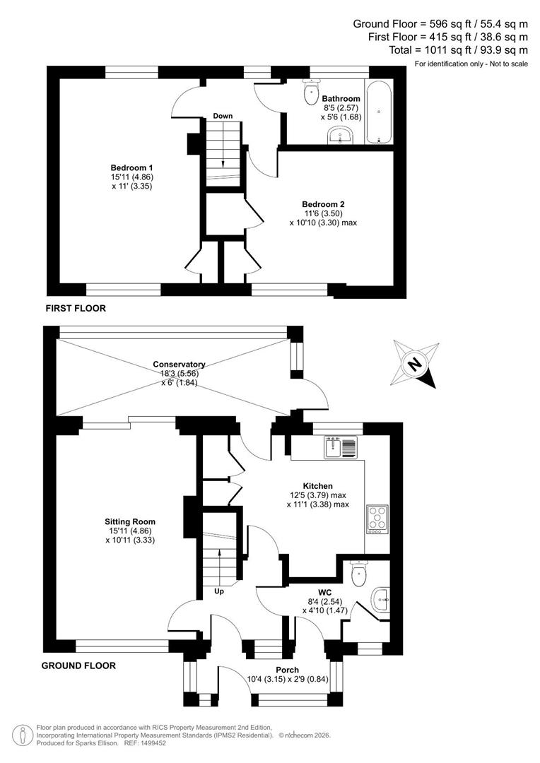 52, Westfield Road, Chandler's Ford floorplan
