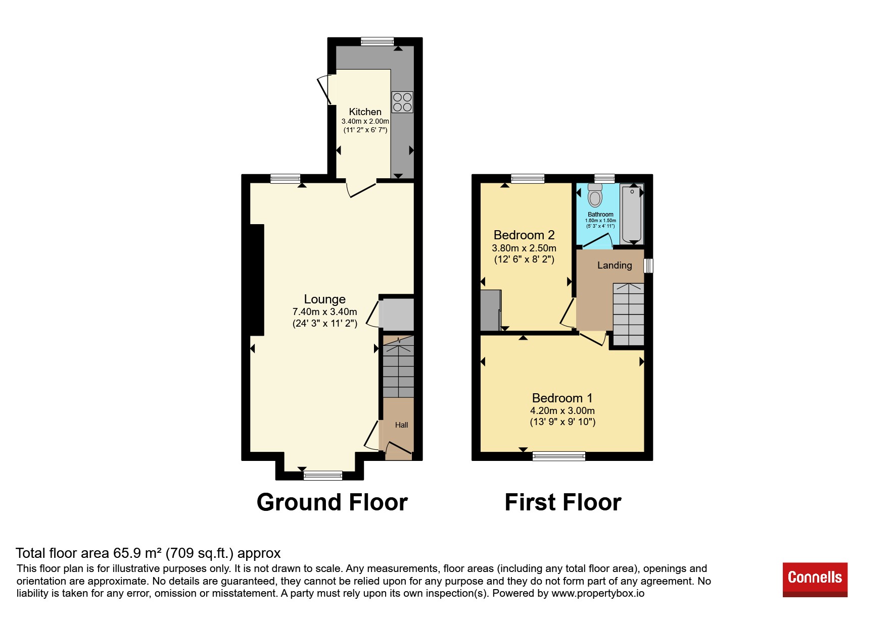 11, Applecroft Road, Luton floorplan