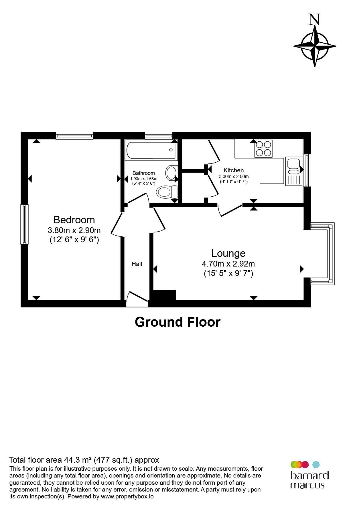 Poplar Grove, London floorplan
