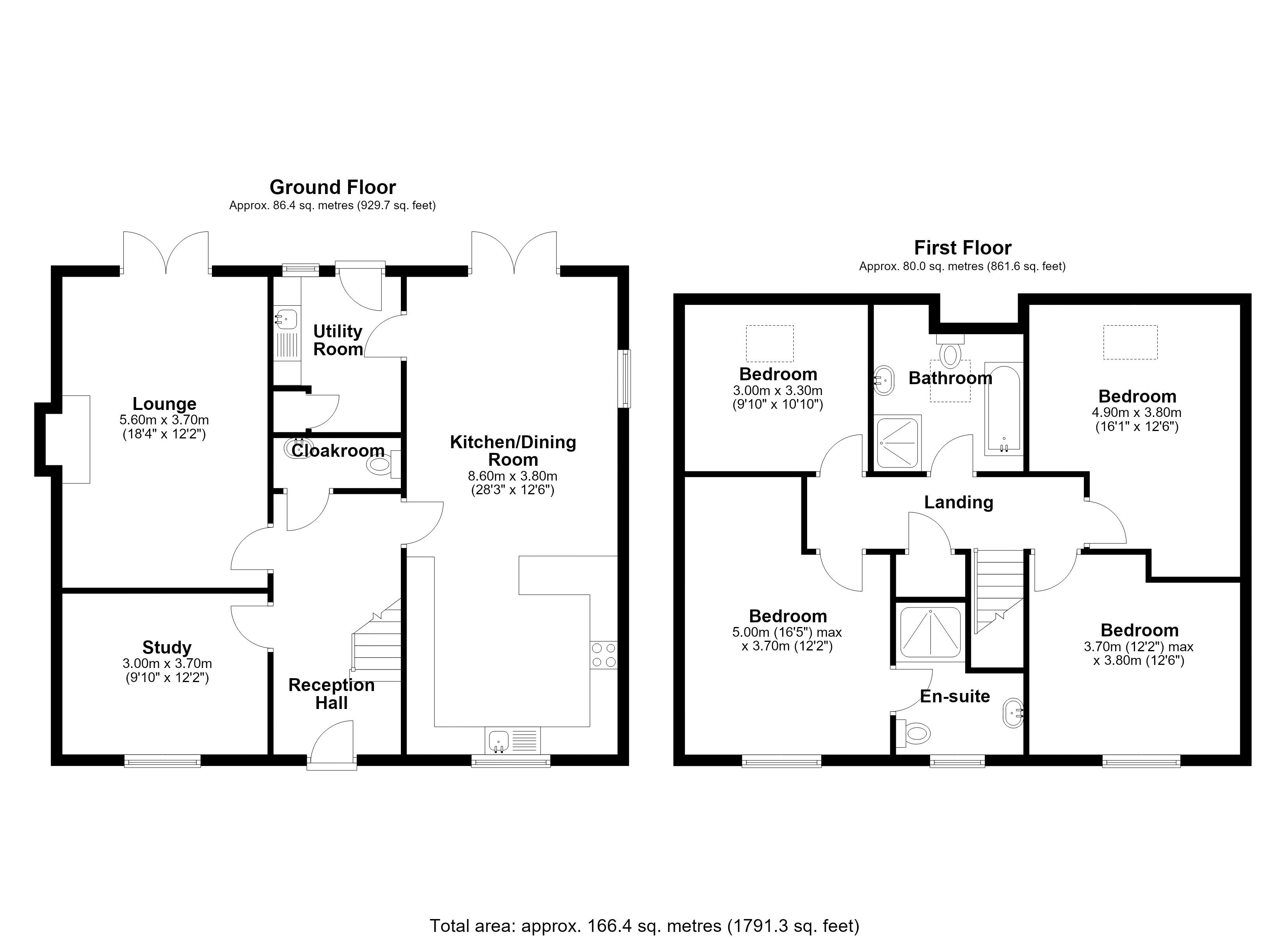 Brookside, Shrewsbury floorplan