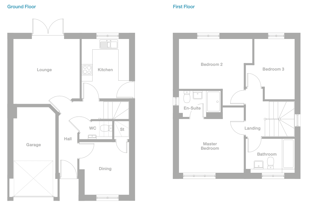 33, Whitworth Drive, Middleton St. George, Darlington, Whitworth Drive, Middleton St. George, Darlington, Darlington floorplan