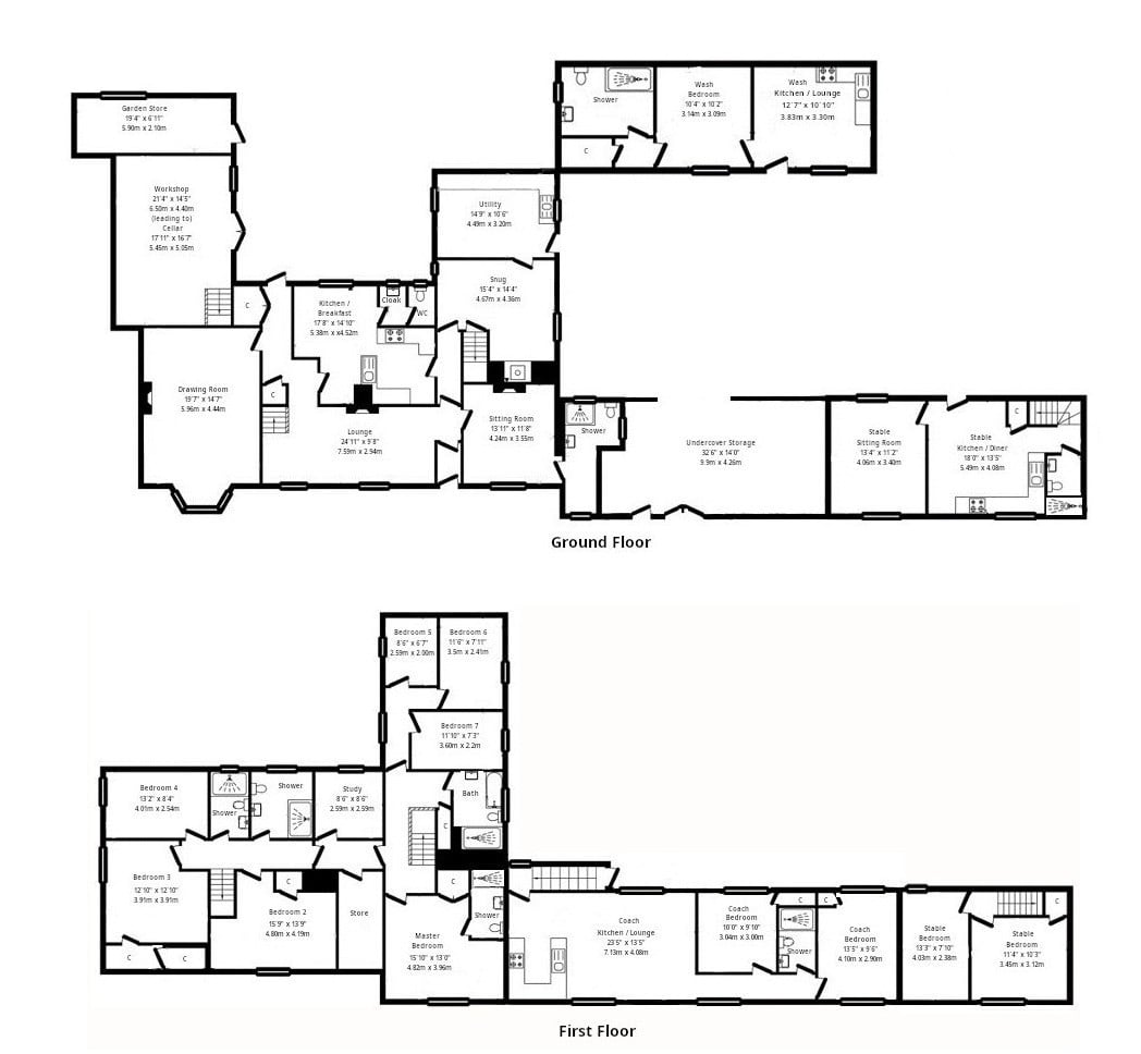 Serenity House,, Brook Street,, Sudbury, floorplan