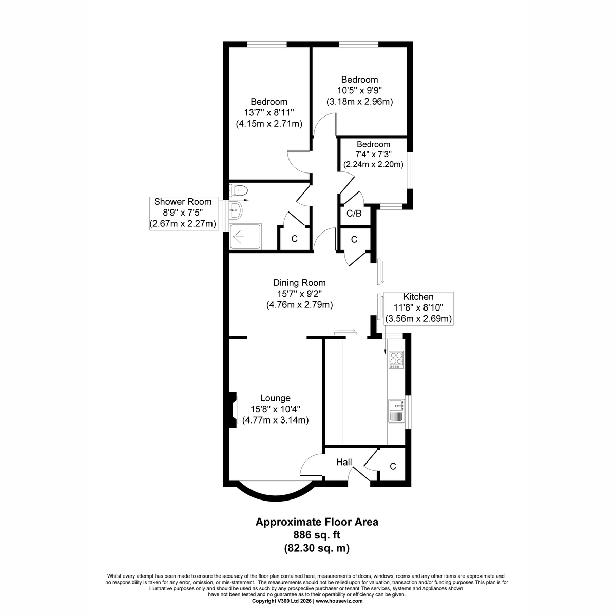 26, Elmdale Drive, Doncaster floorplan
