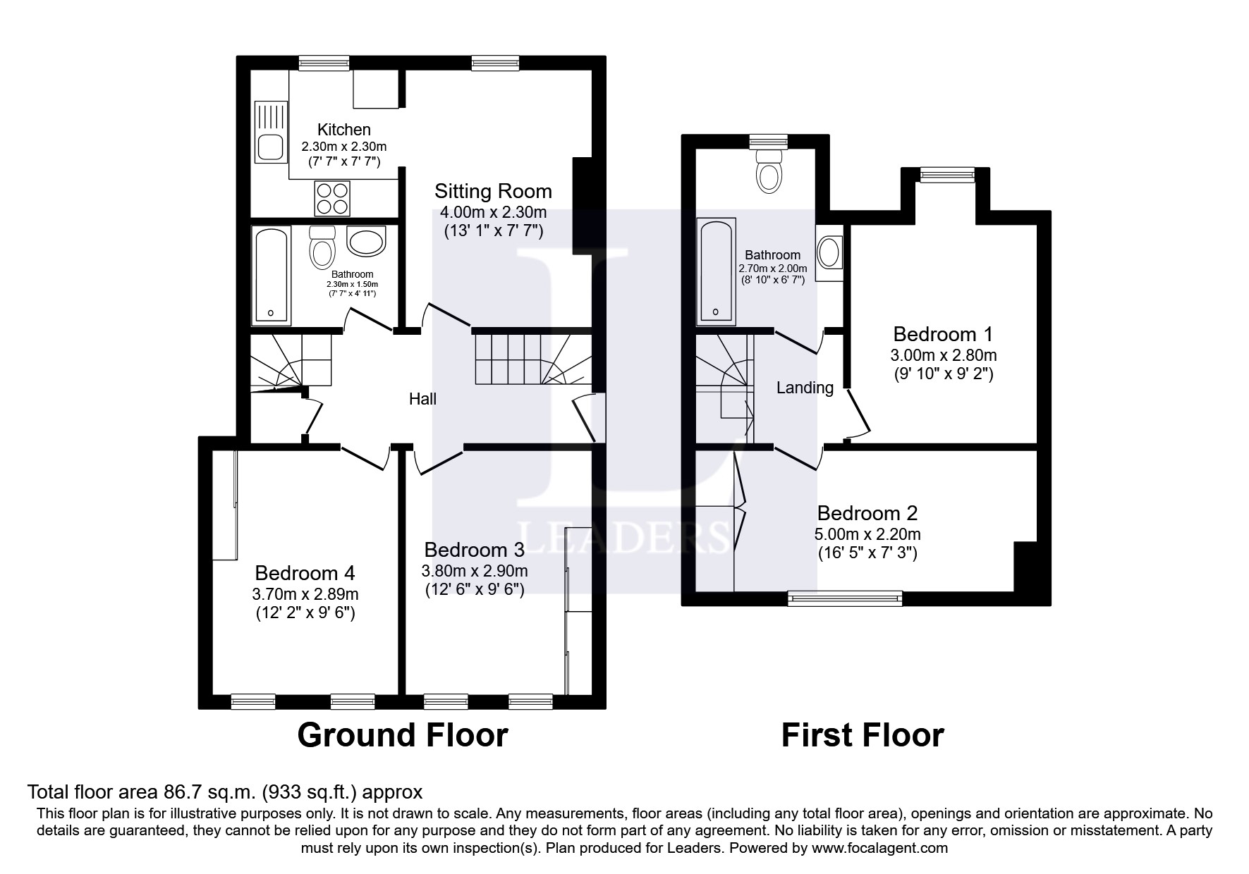 Upper Flat, 30, Alhambra Road, Alhambra Road floorplan