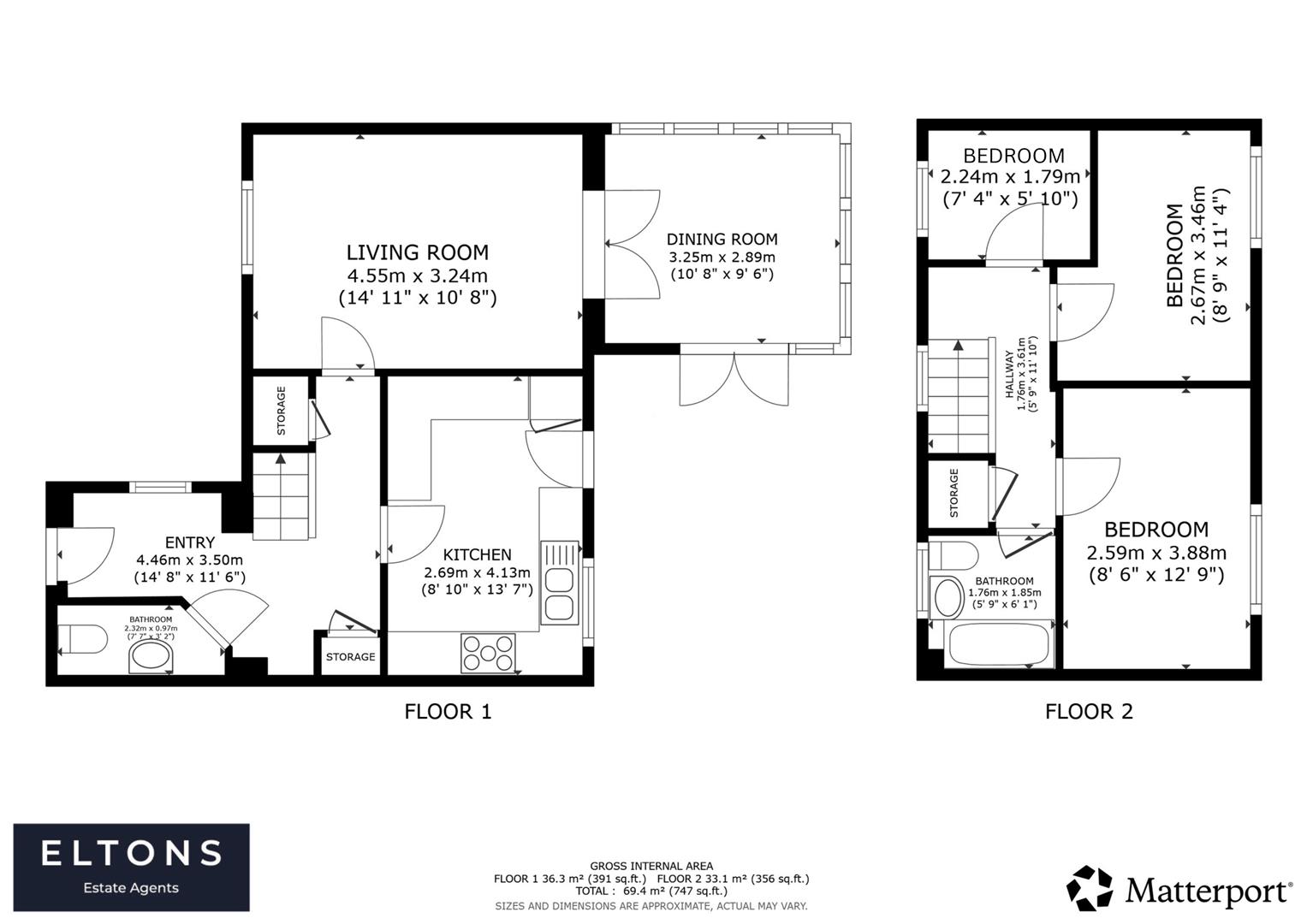 Cowslip Close, Horsham floorplan