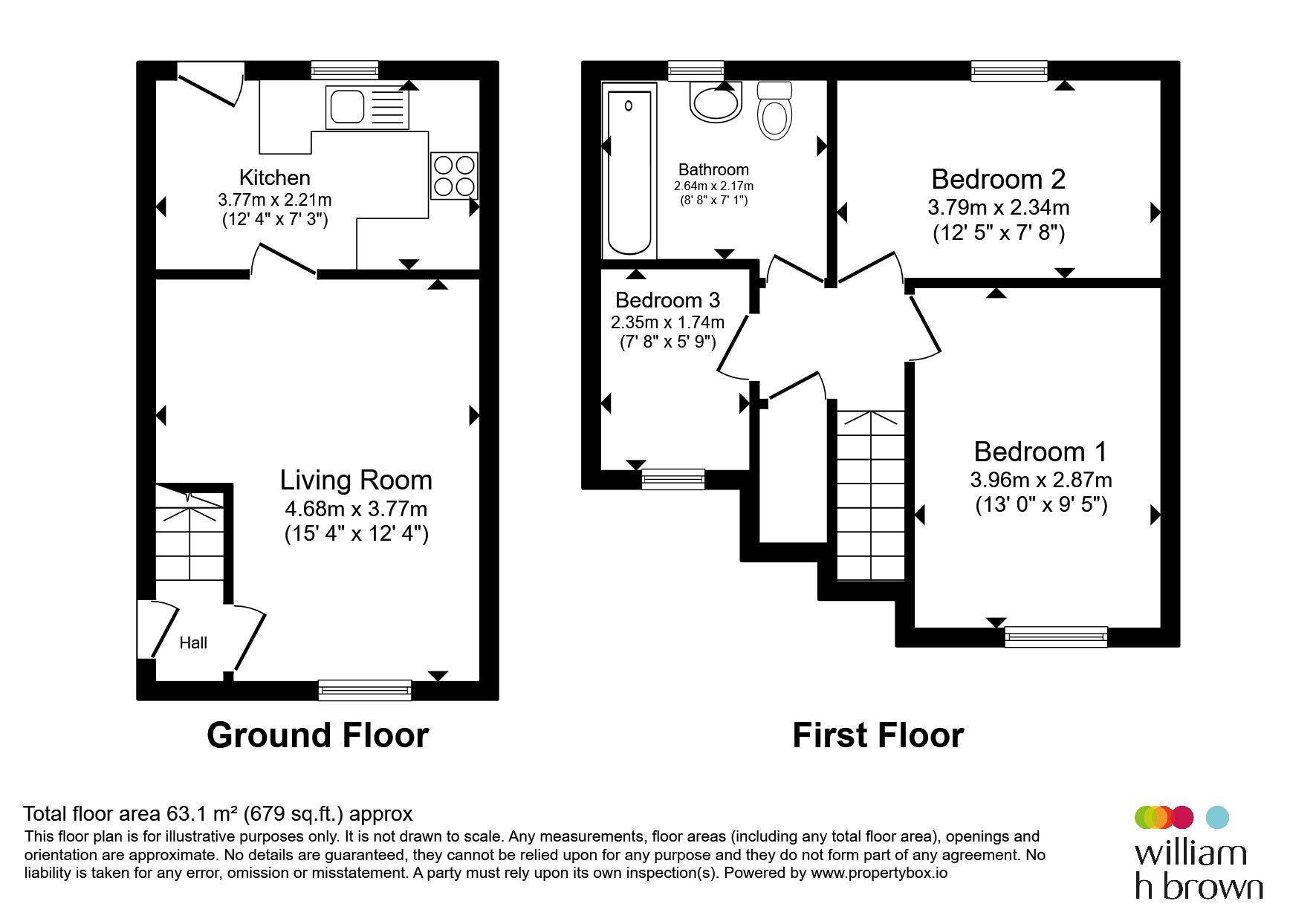 3, Yarrow Close, LEICESTER floorplan