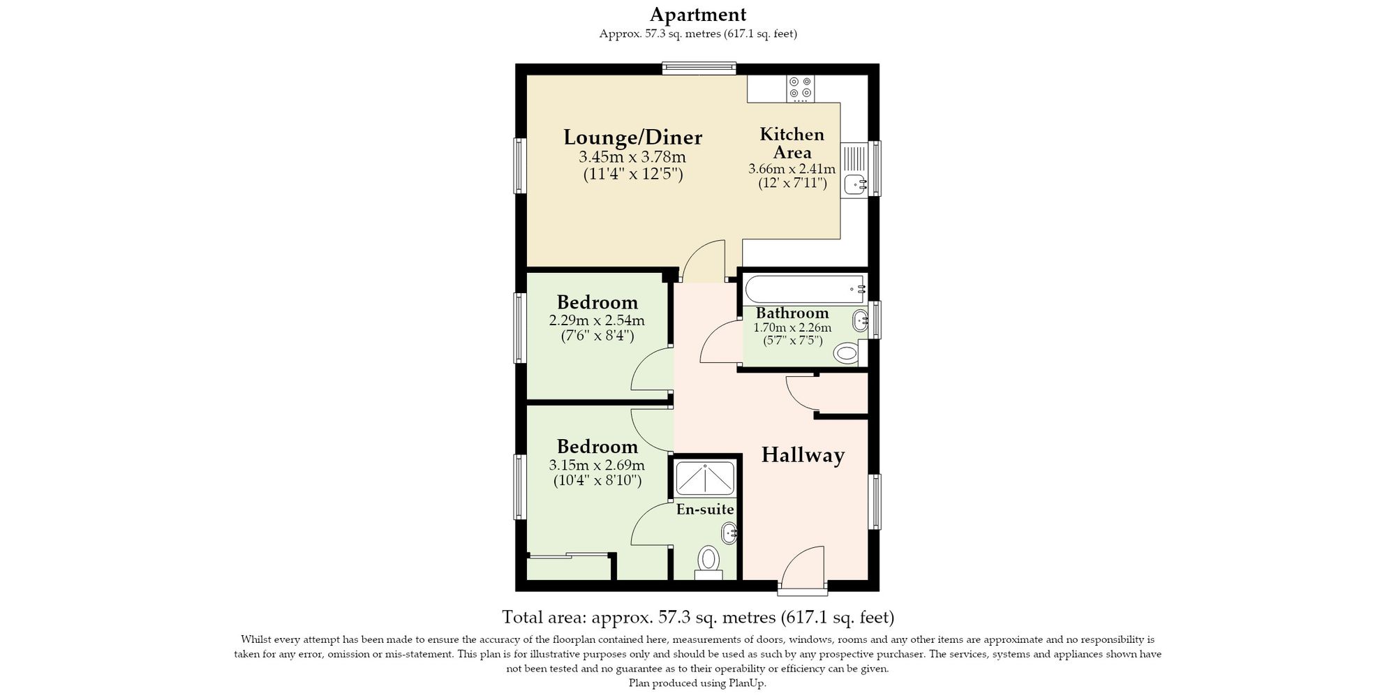 6 Goldfinch Close, Wymondham floorplan