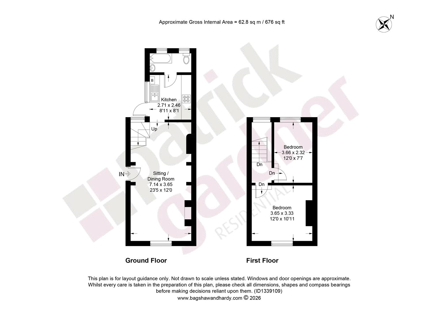 Barnett Wood Lane, Leatherhead floorplan
