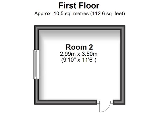 Room 2, 13, Pattocks, Basildon floorplan